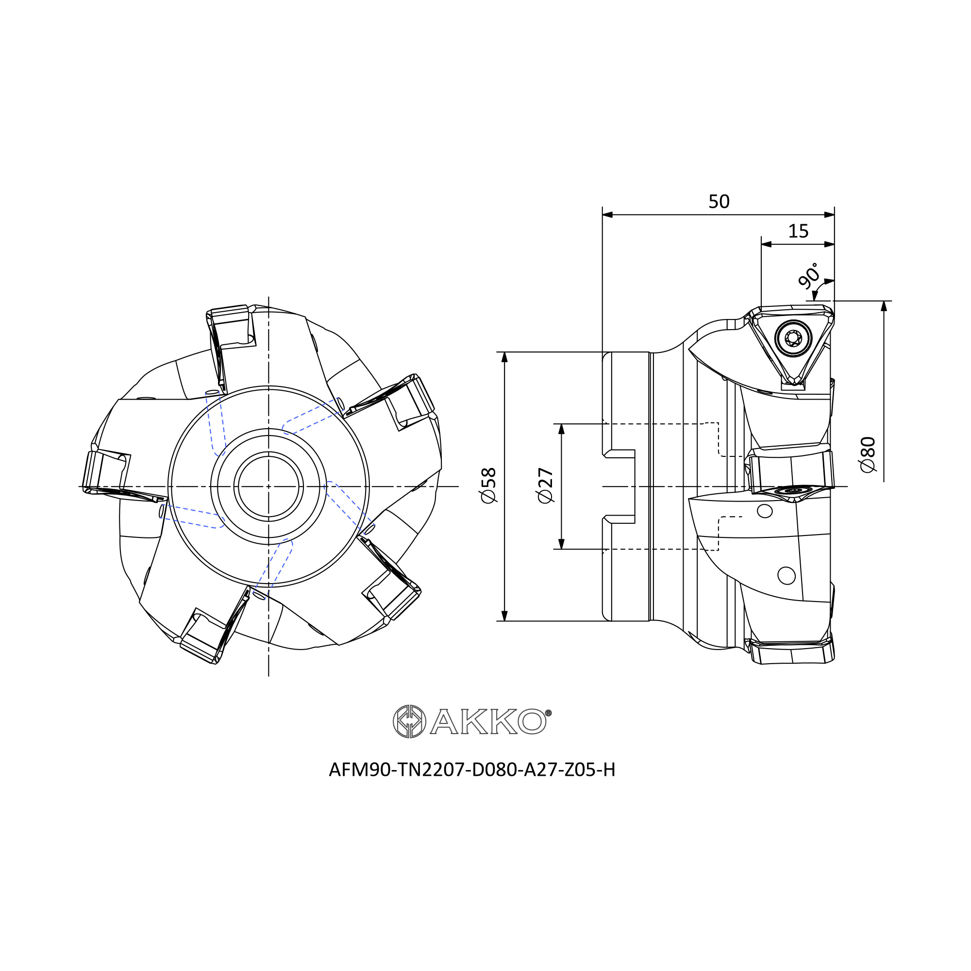 AKKO AFM90-TN2207-D080-A27-Z05-H — фото 3