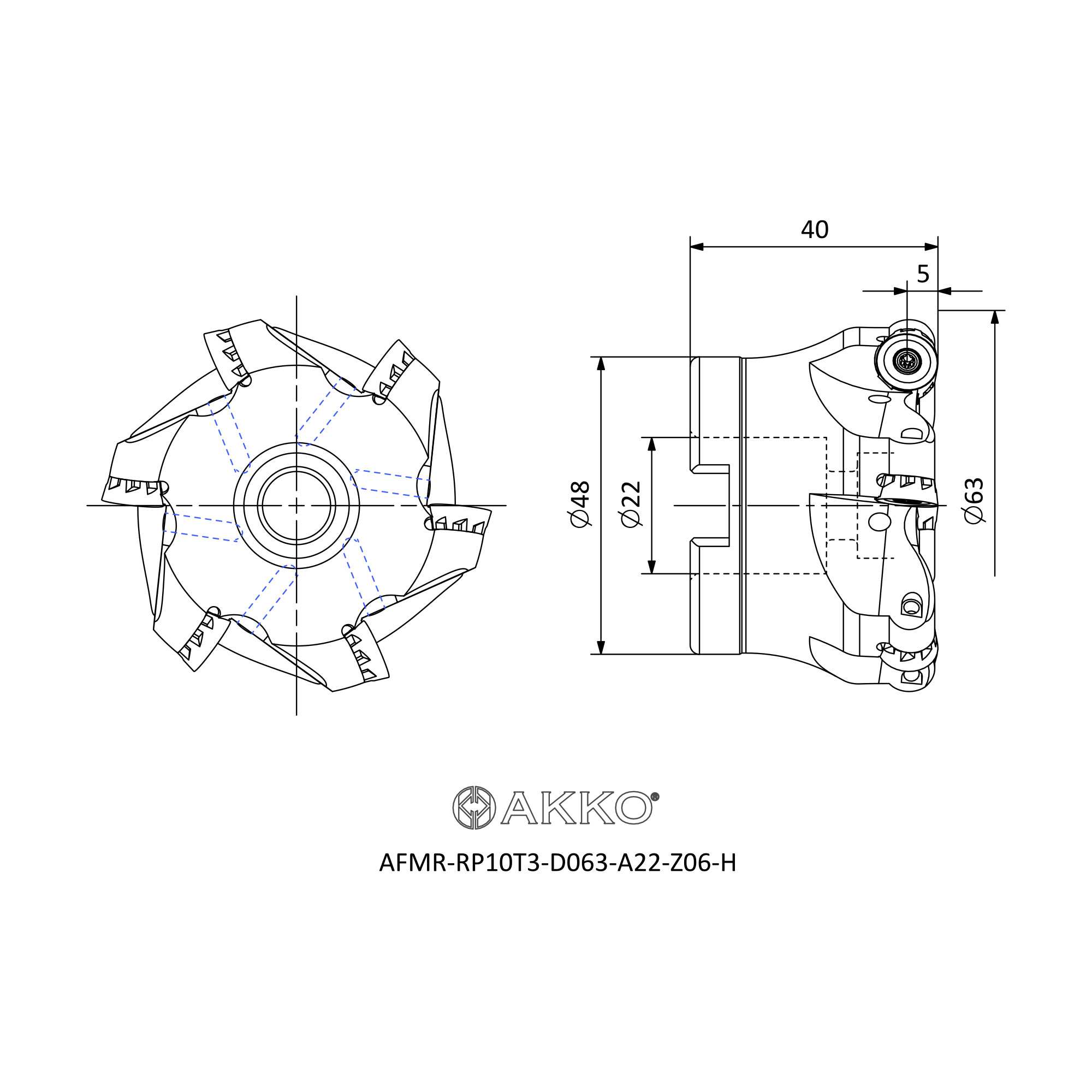 AKKO AFMR-RP10T3-D063-A22-Z06-H — фото 3
