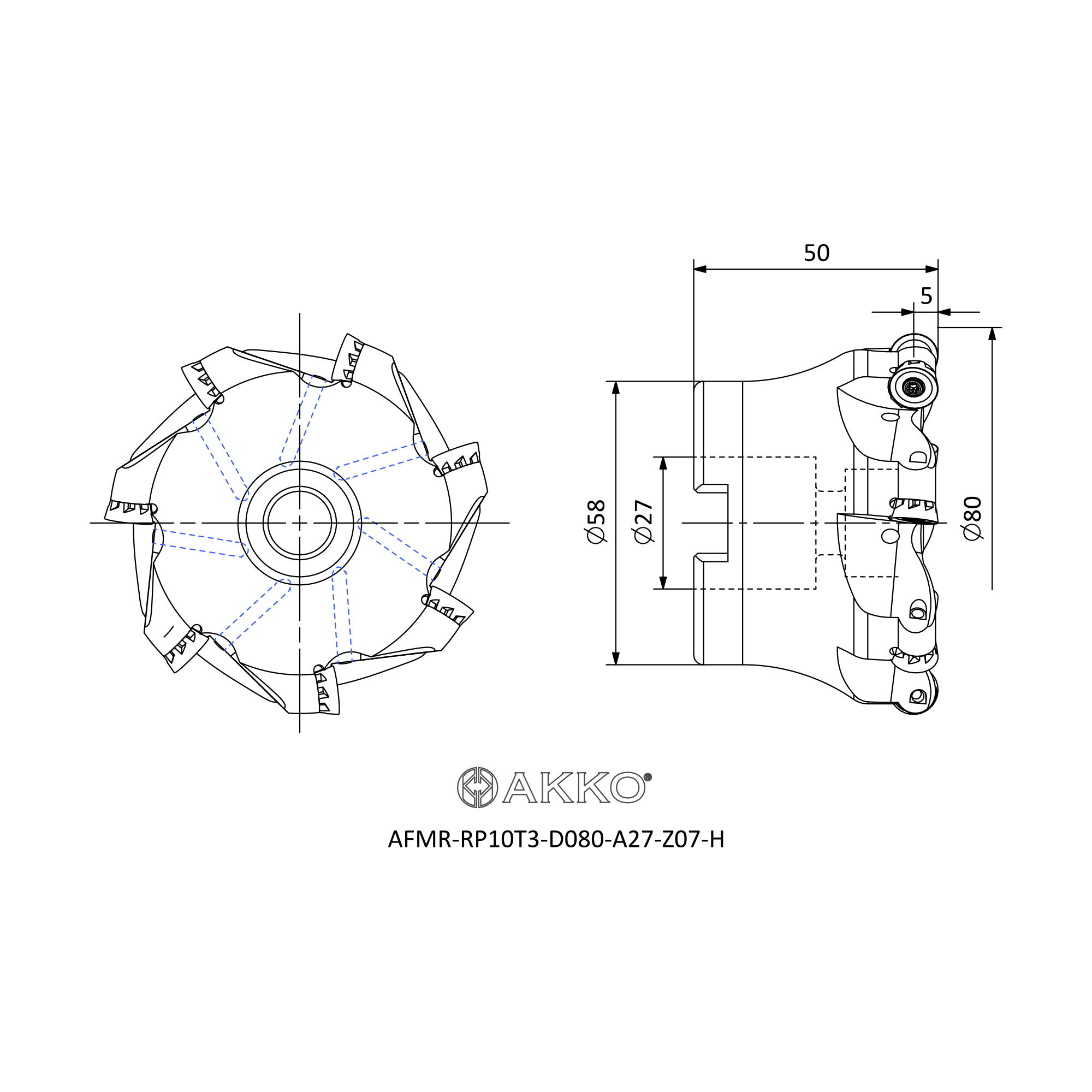 AKKO AFMR-RP10T3-D080-A27-Z07-H — фото 3