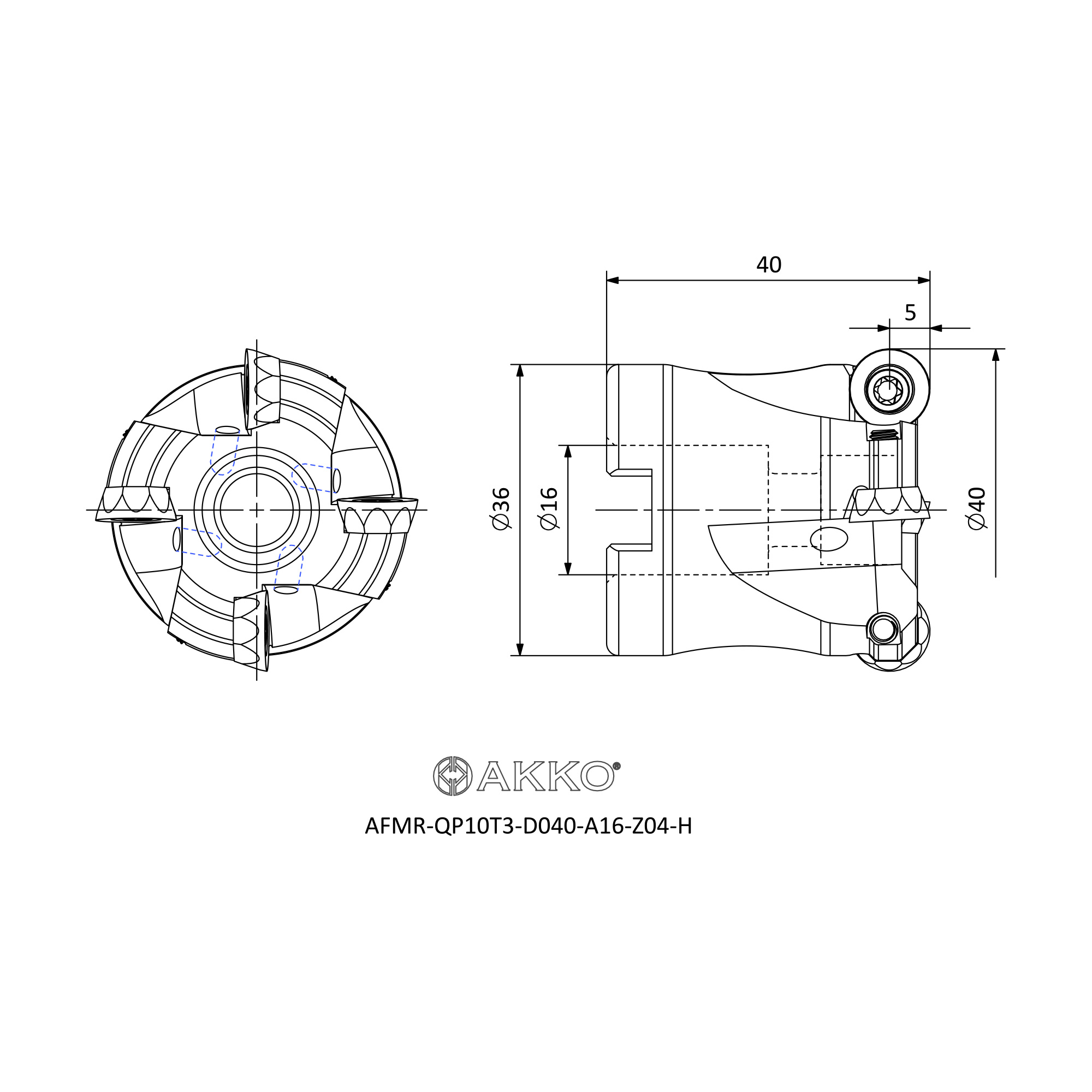AKKO AFMR-QP10T3-D040-A16-Z04-H — фото 3