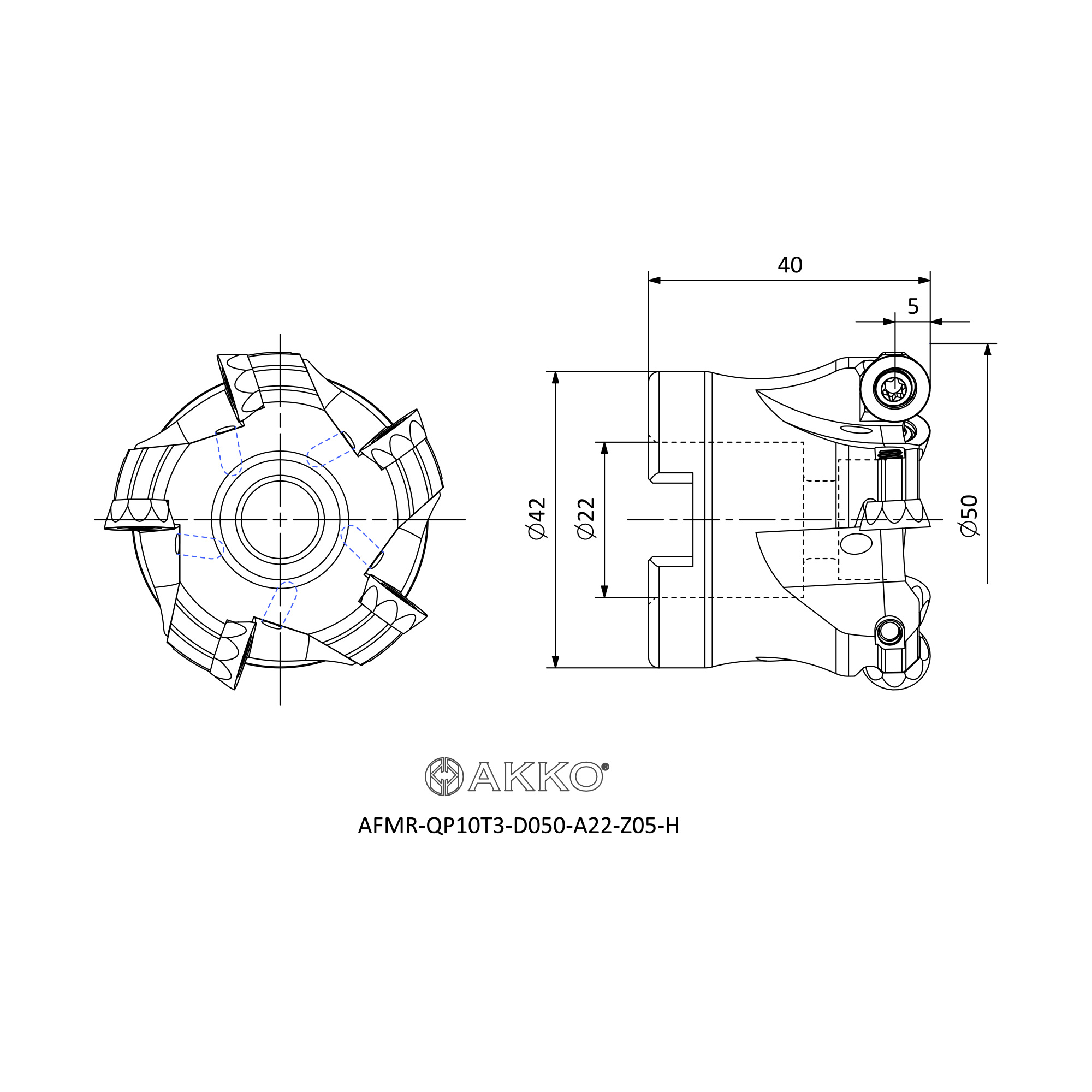 AKKO AFMR-QP10T3-D050-A22-Z05-H — фото 3