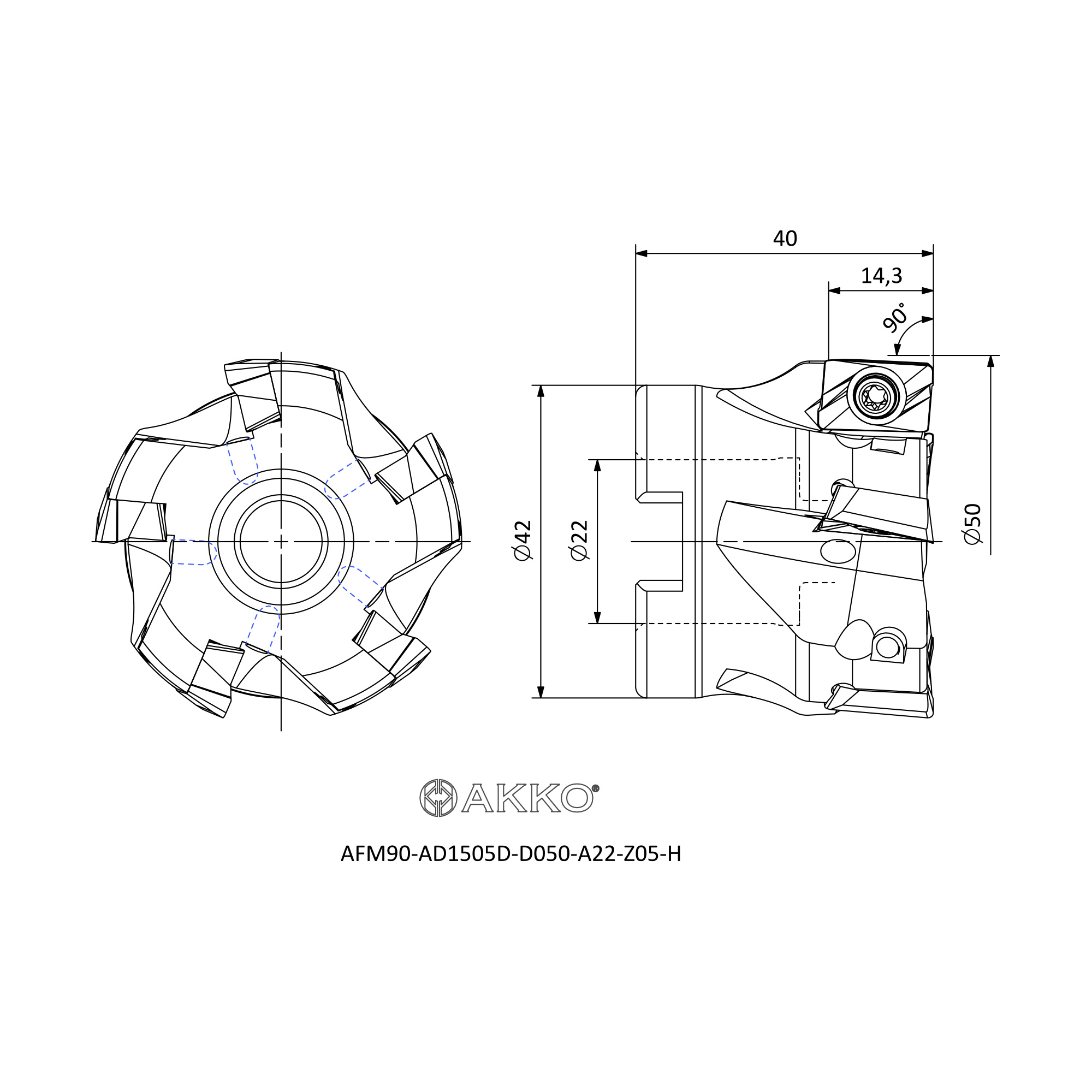 AKKO AFM90-AD1505D-D050-A22-Z05-H — фото 3