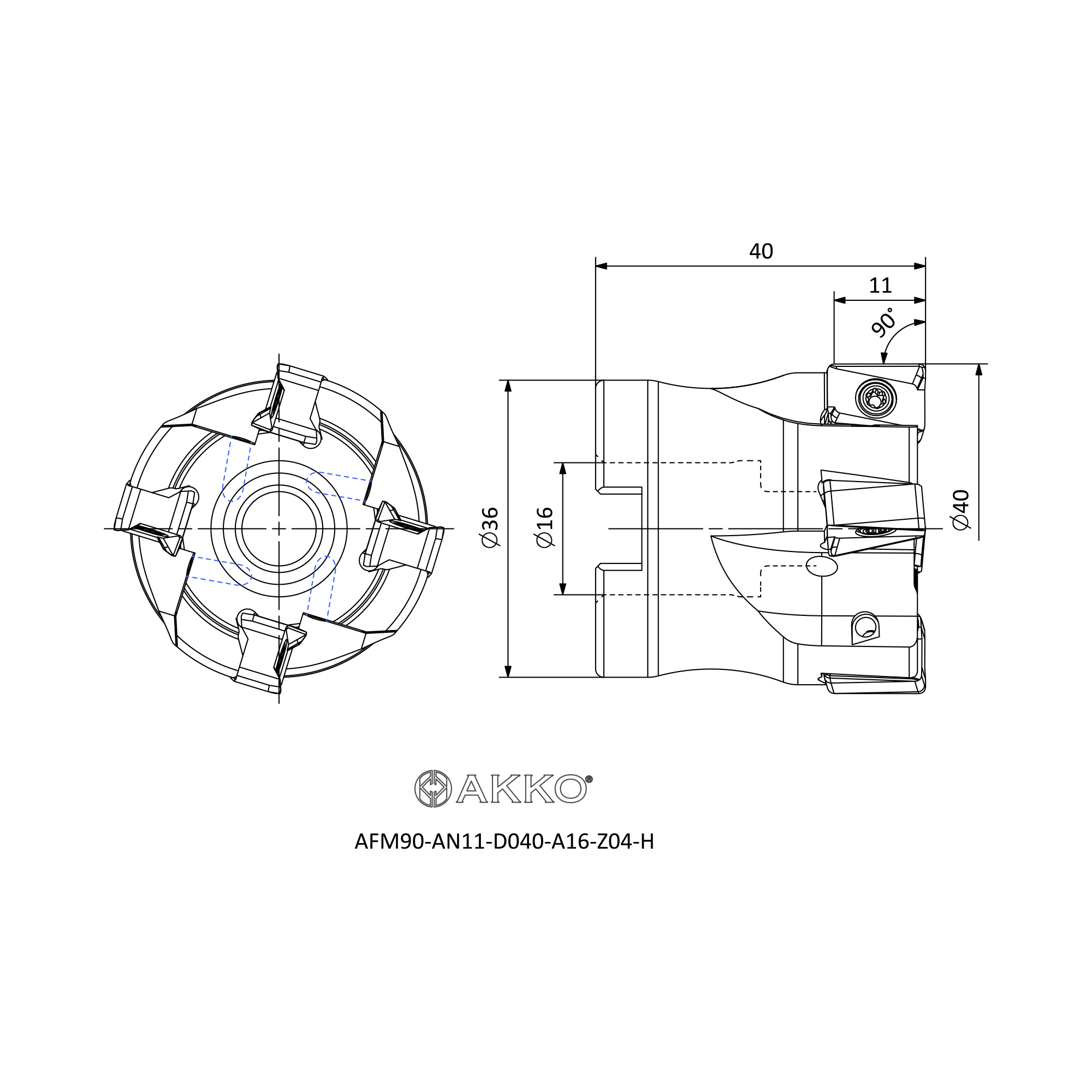 AKKO AFM90-AN11-D040-A16-Z04-H — фото 3