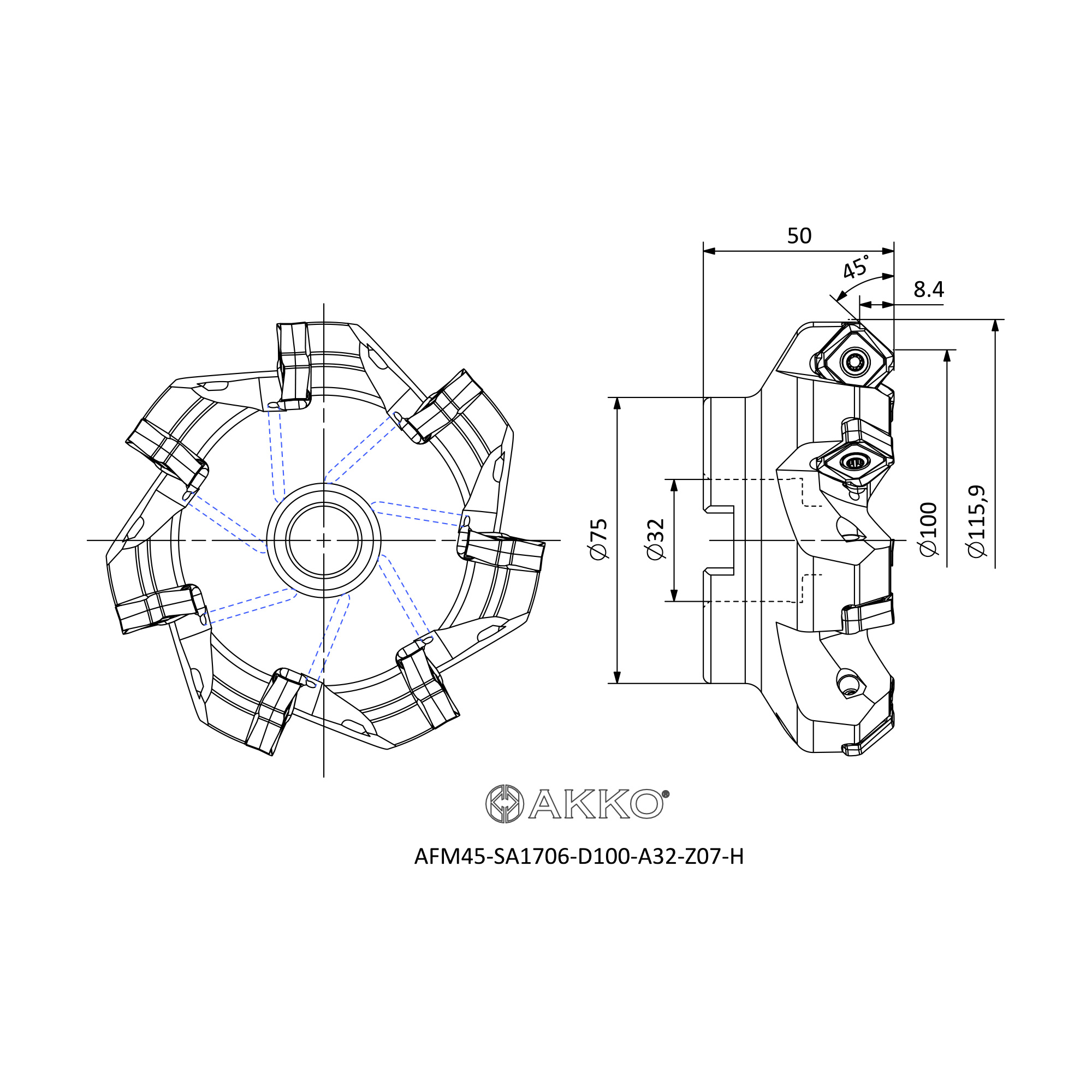 AKKO AFM45-SA1706-D100-A32-Z07-H — фото 3