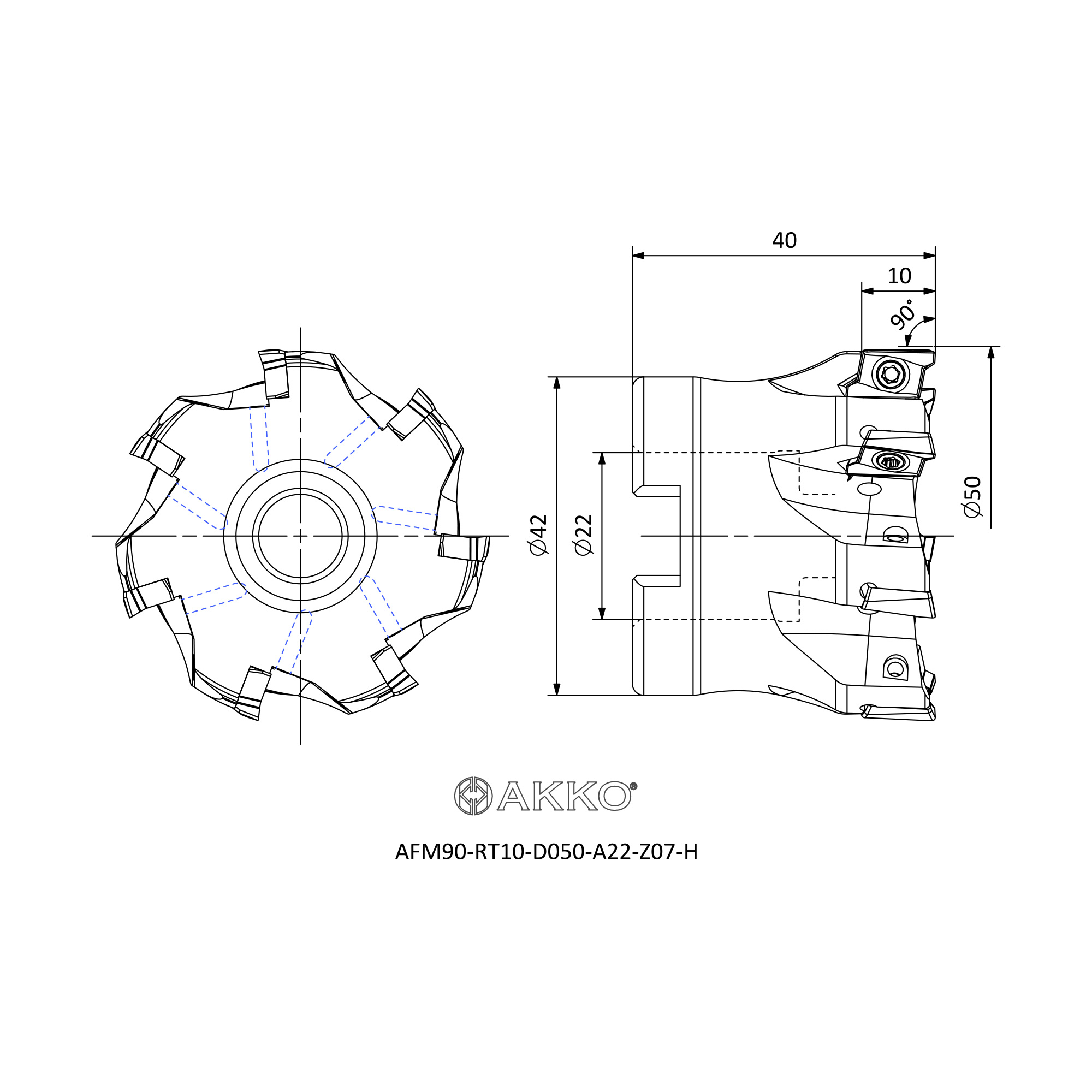 AKKO AFM90-RT10-D050-A22-Z07-H — фото 3