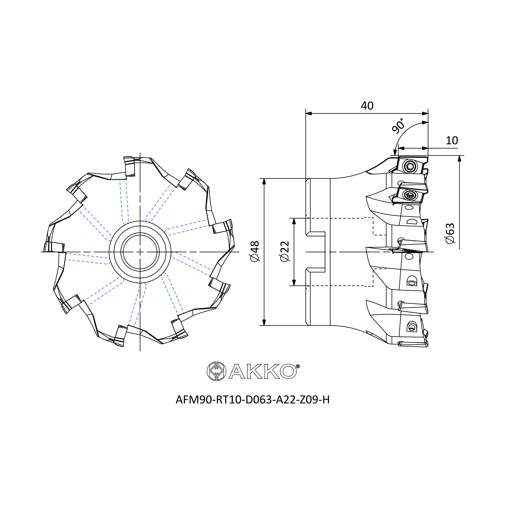 AKKO AFM90-RT10-D063-A22-Z09-H — фото 3