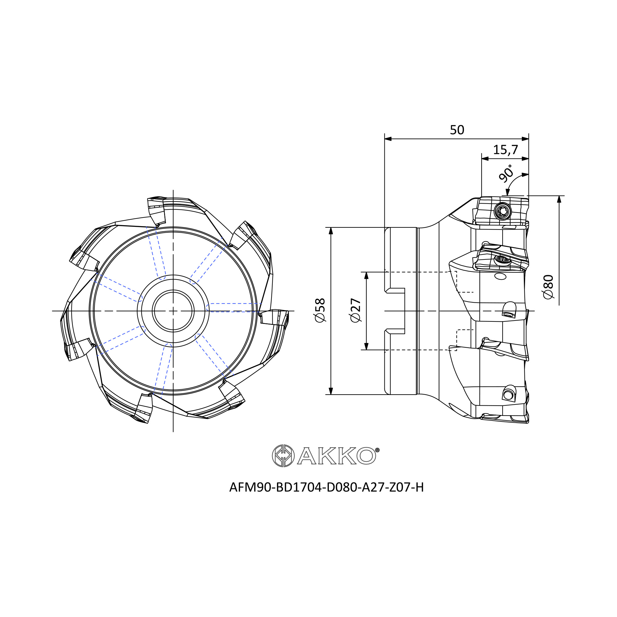 AKKO AFM90-BD1704-D080-A27-Z07-H — фото 3