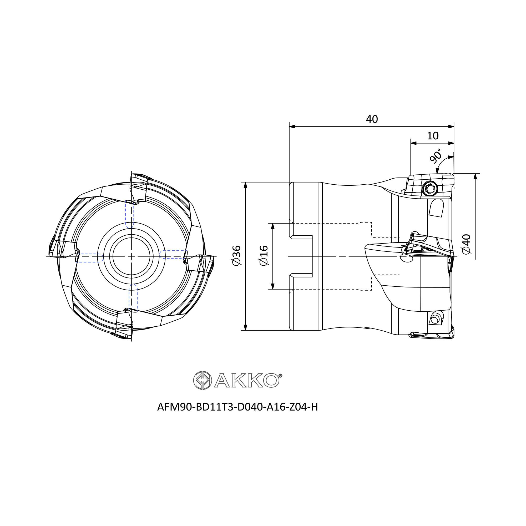 AKKO AFM90-BD11T3-D040-A16-Z04-H — фото 3