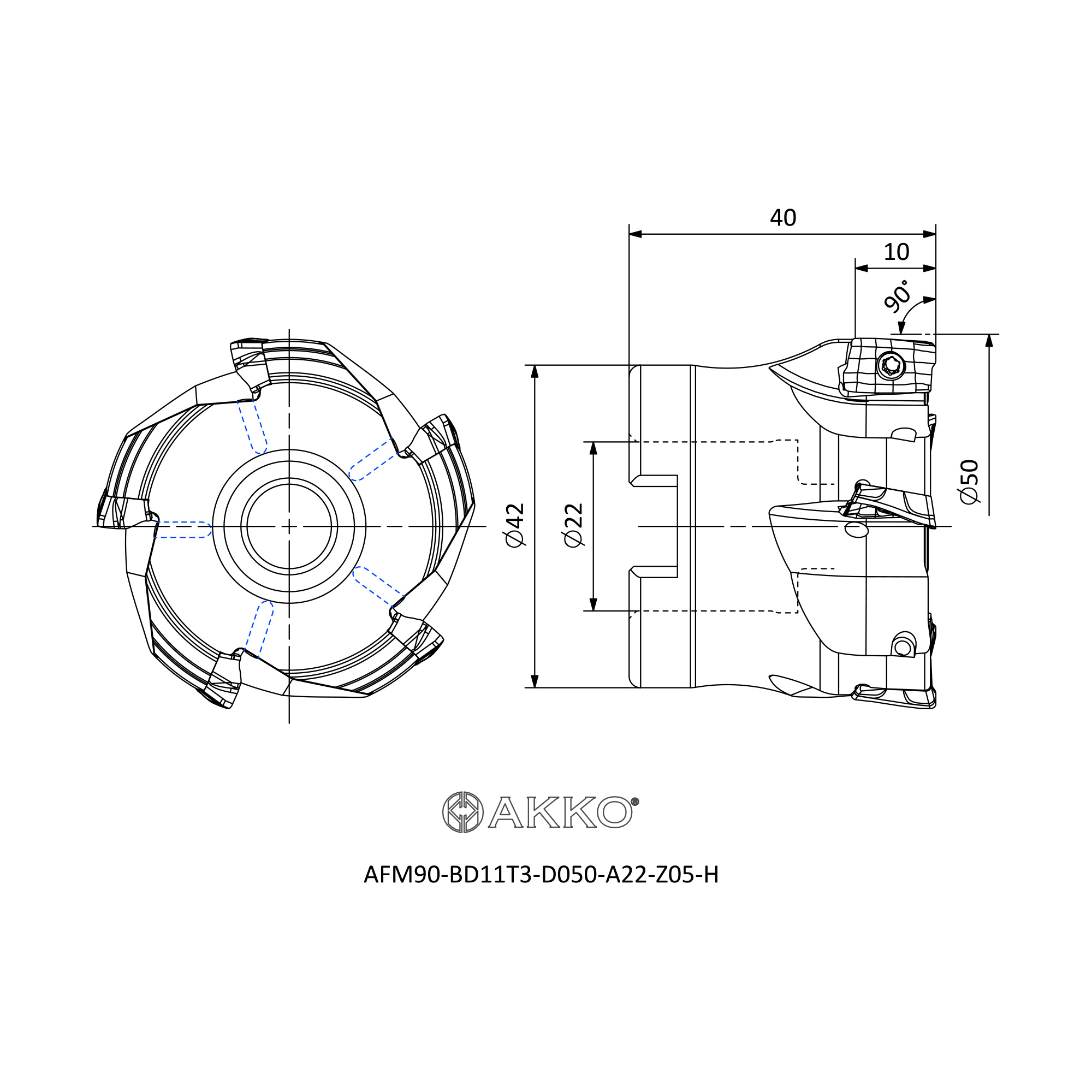 AKKO AFM90-BD11T3-D050-A22-Z05-H — фото 3
