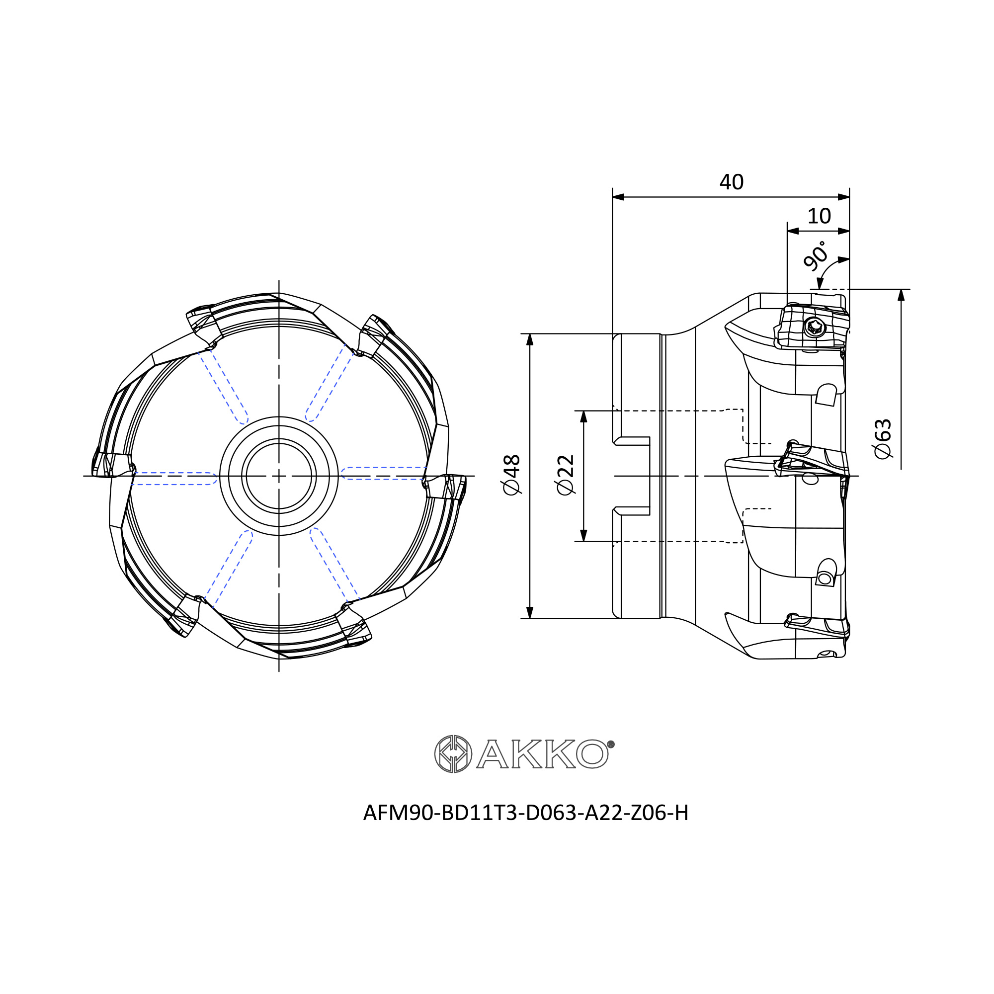 AKKO AFM90-BD11T3-D063-A22-Z06-H — фото 3