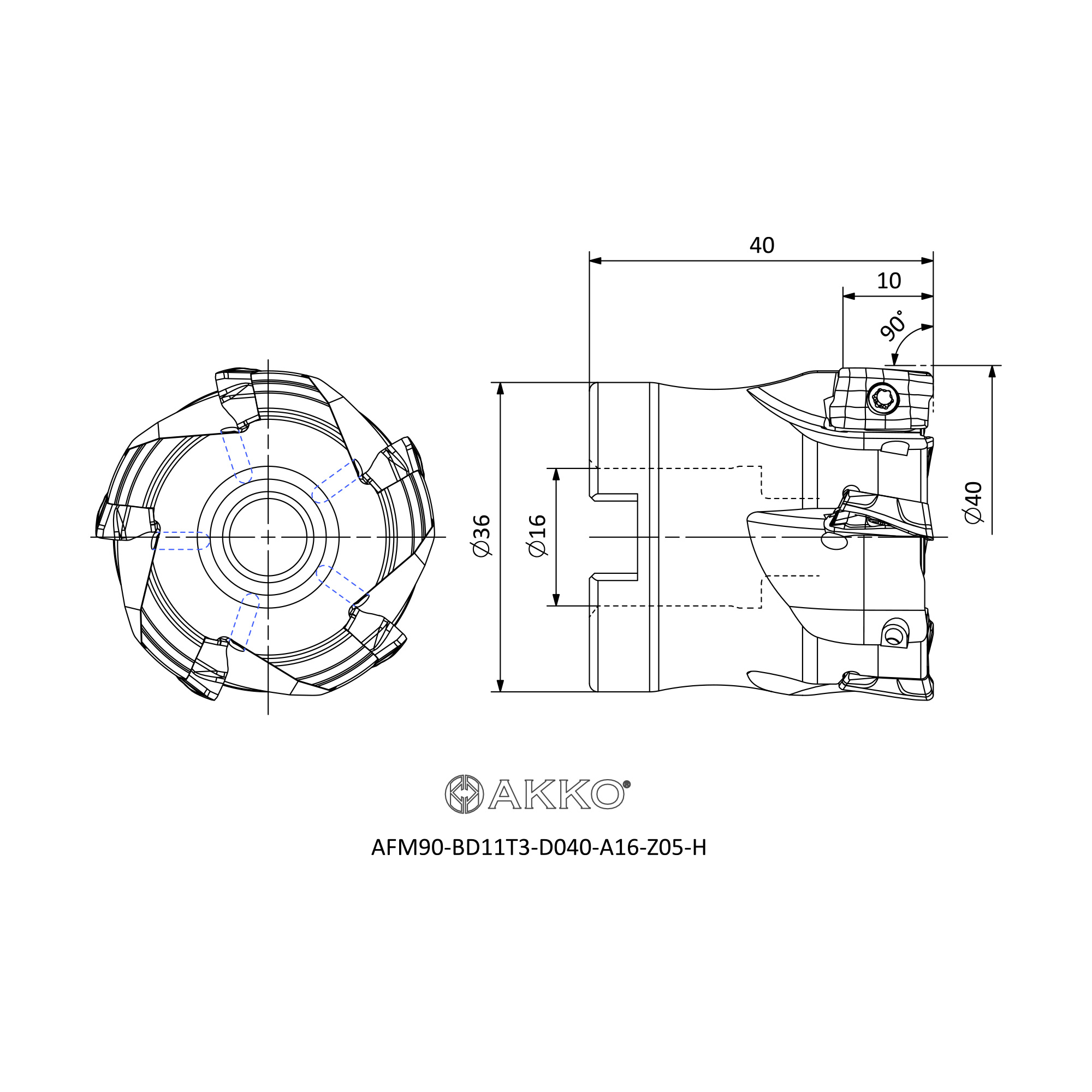 AKKO AFM90-BD11T3-D040-A16-Z05-H — фото 3