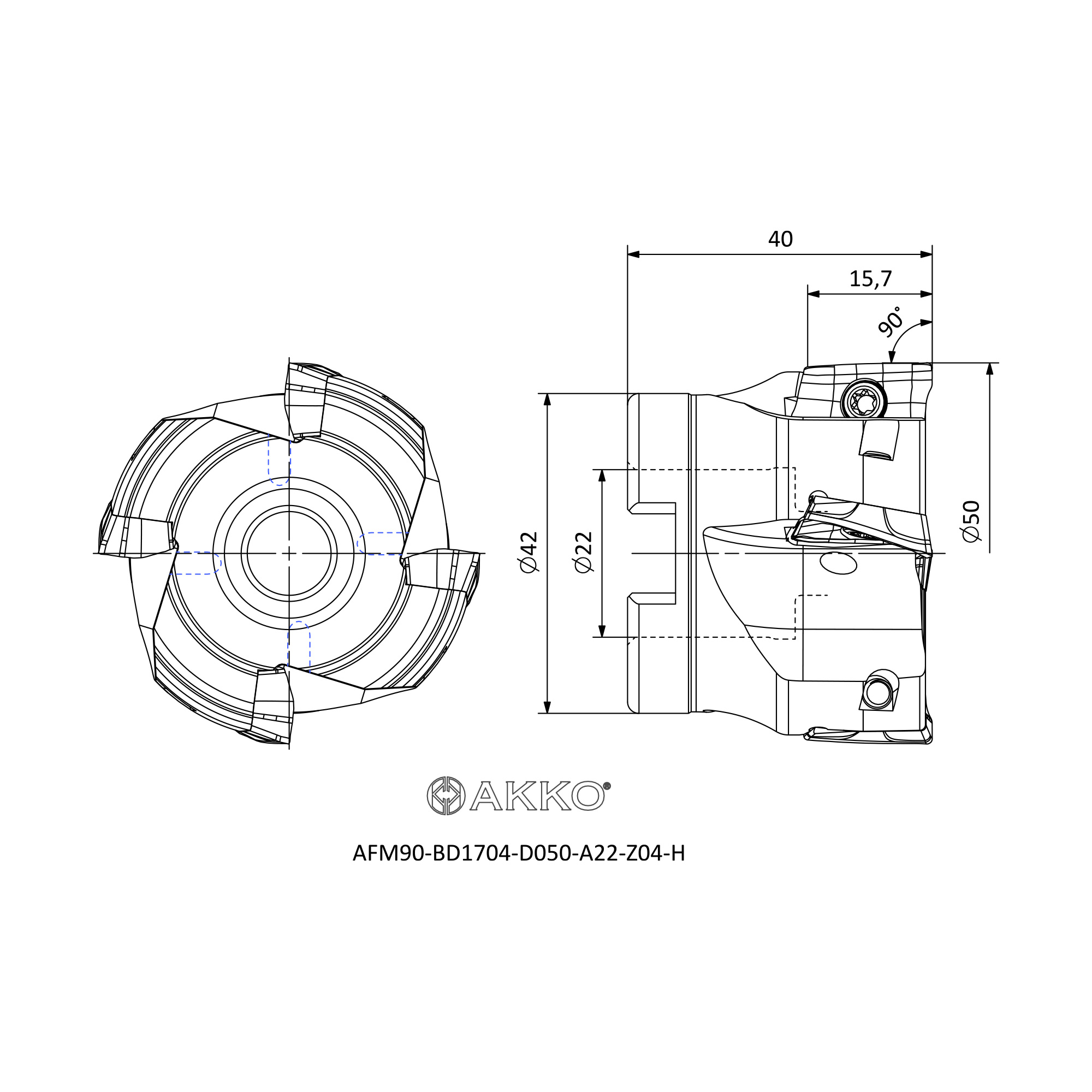 AKKO AFM90-BD1704-D050-A22-Z04-H — фото 3