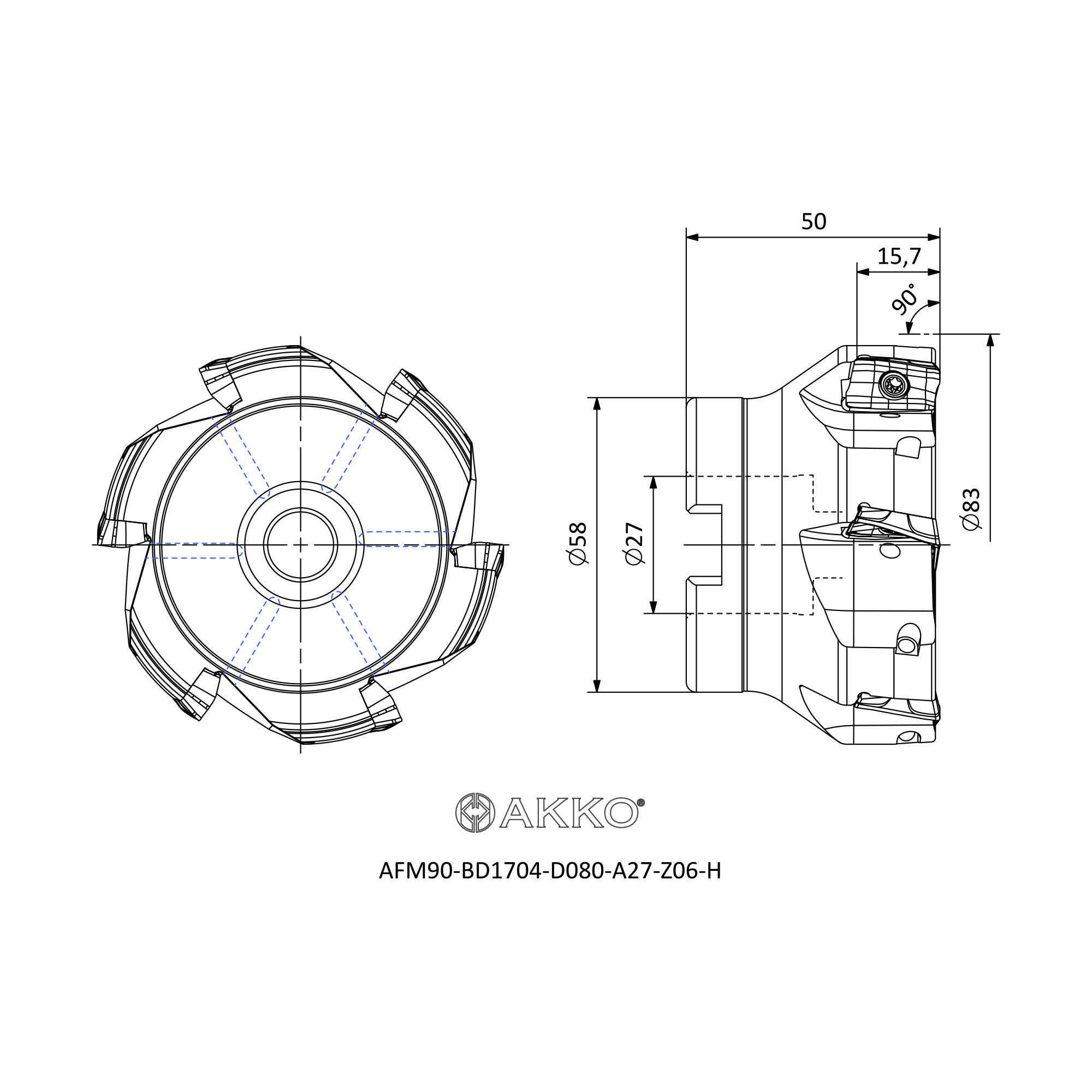 AKKO AFM90-BD1704-D080-A27-Z06-H — фото 3