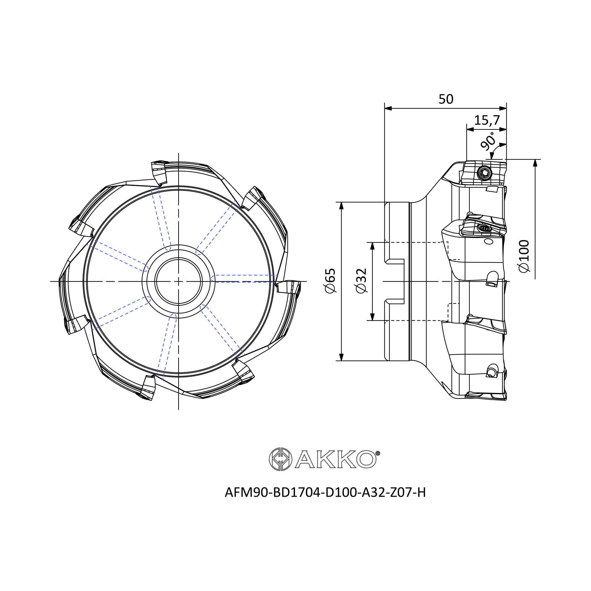 AKKO AFM90-BD1704-D100-A32-Z07-H — фото 3