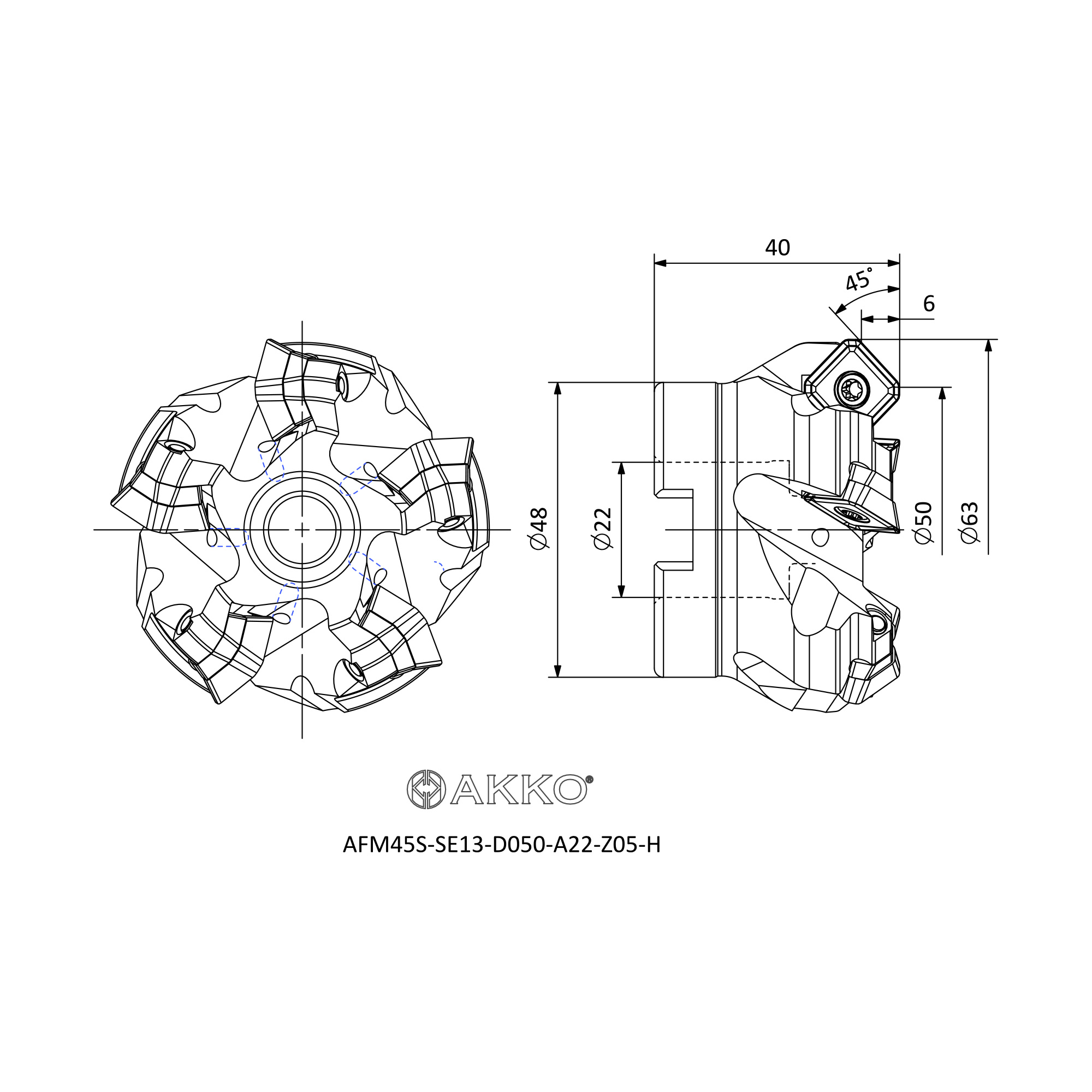AKKO AFM45S-SE13-D050-A22-Z05-H — фото 3