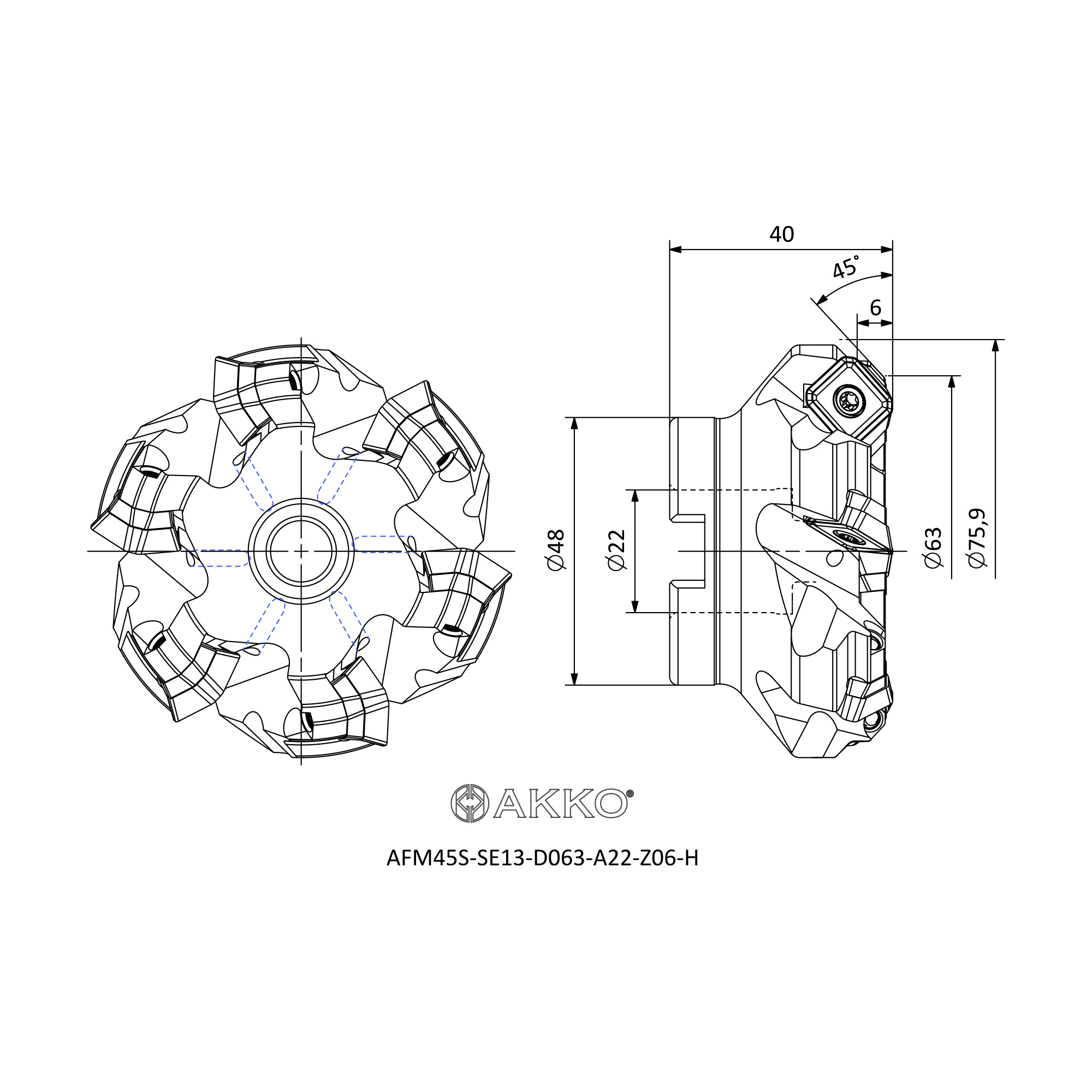AKKO AFM45S-SE13-D063-A22-Z06-H — фото 3