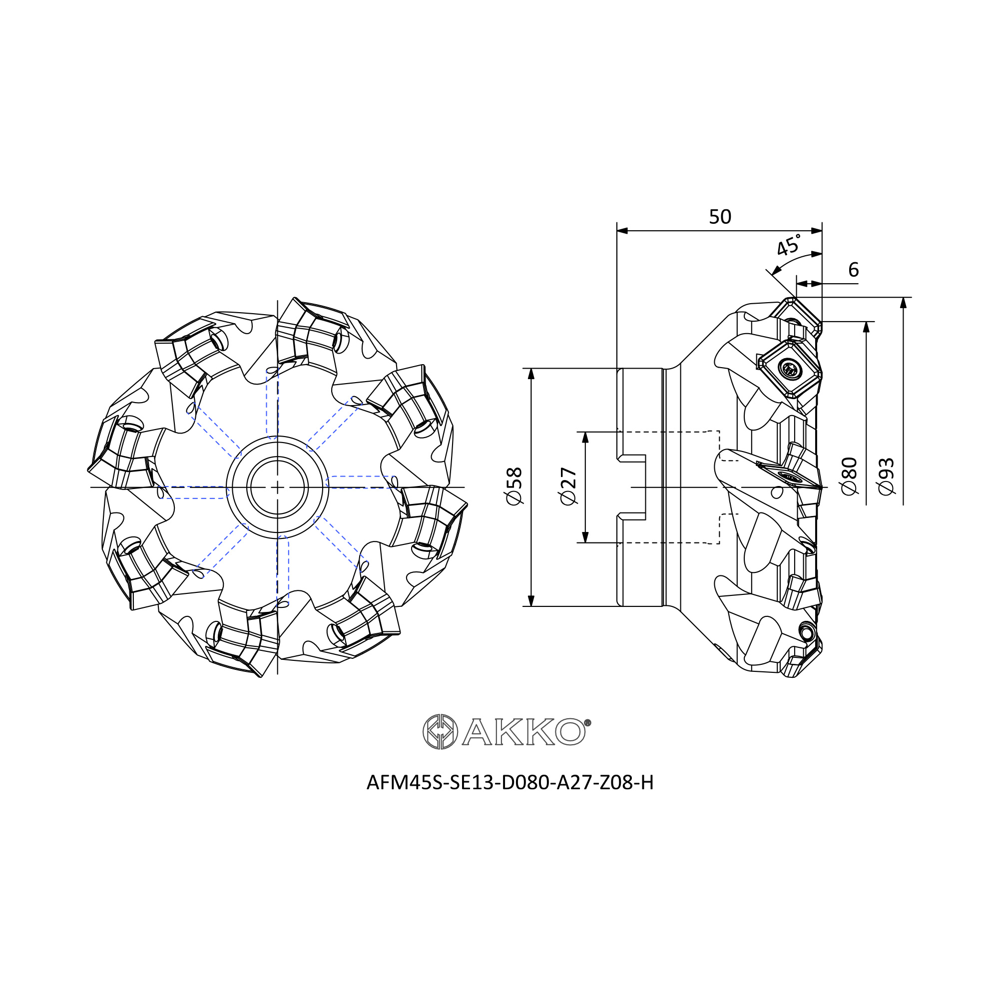 AKKO AFM45S-SE13-D080-A27-Z08-H — фото 3
