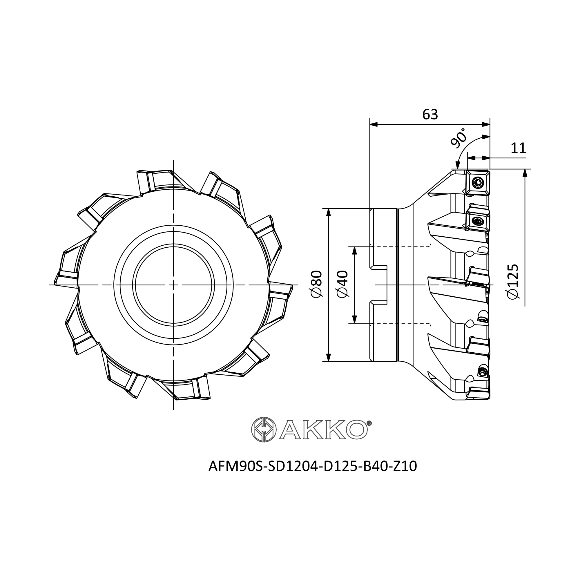 AKKO AFM90S-SD1204-D125-B40-Z10 — фото 3