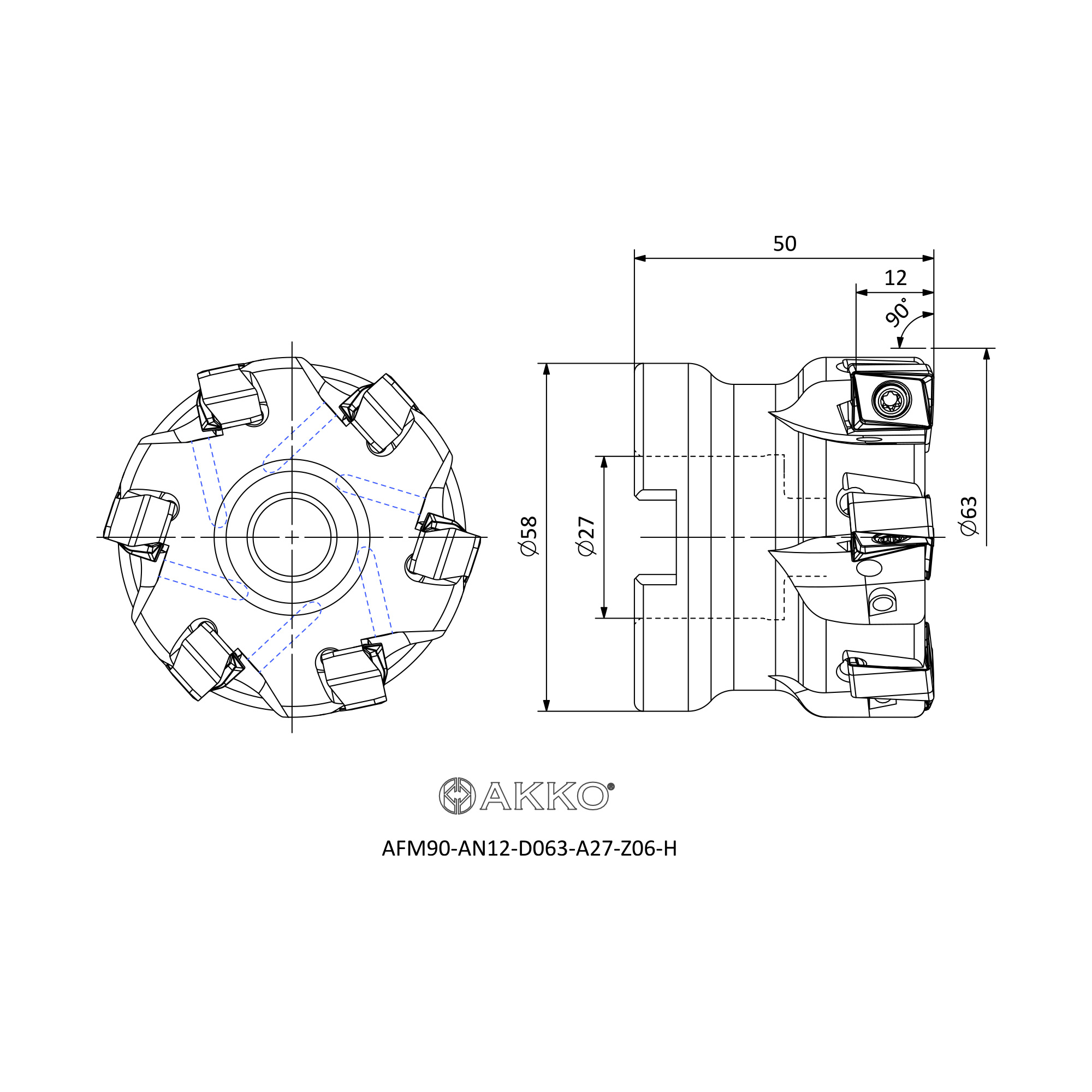 AKKO AFM90-AN12-D063-A27-Z06-H — фото 3