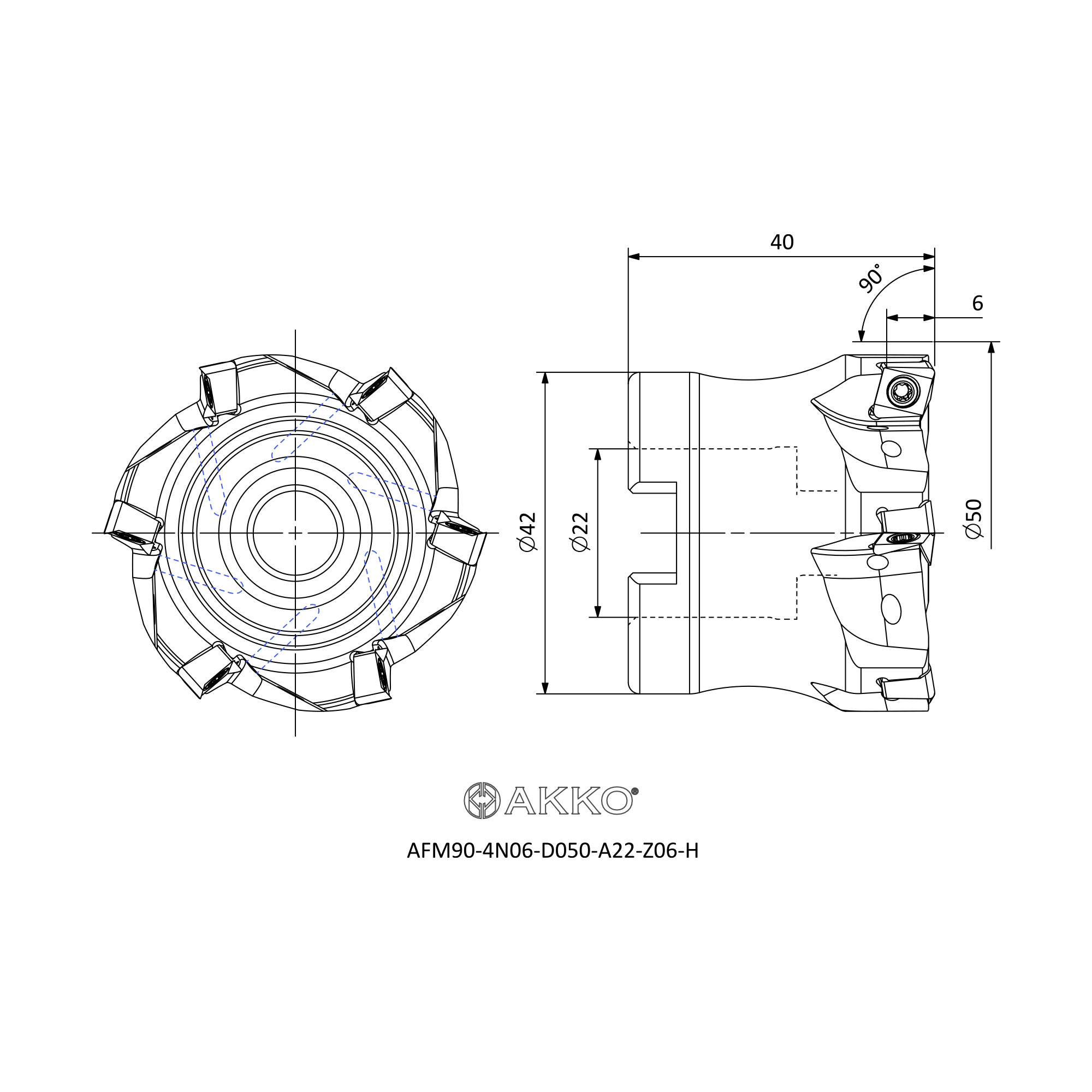 AKKO AFM90-4N06-D050-A22-Z06-H — фото 3