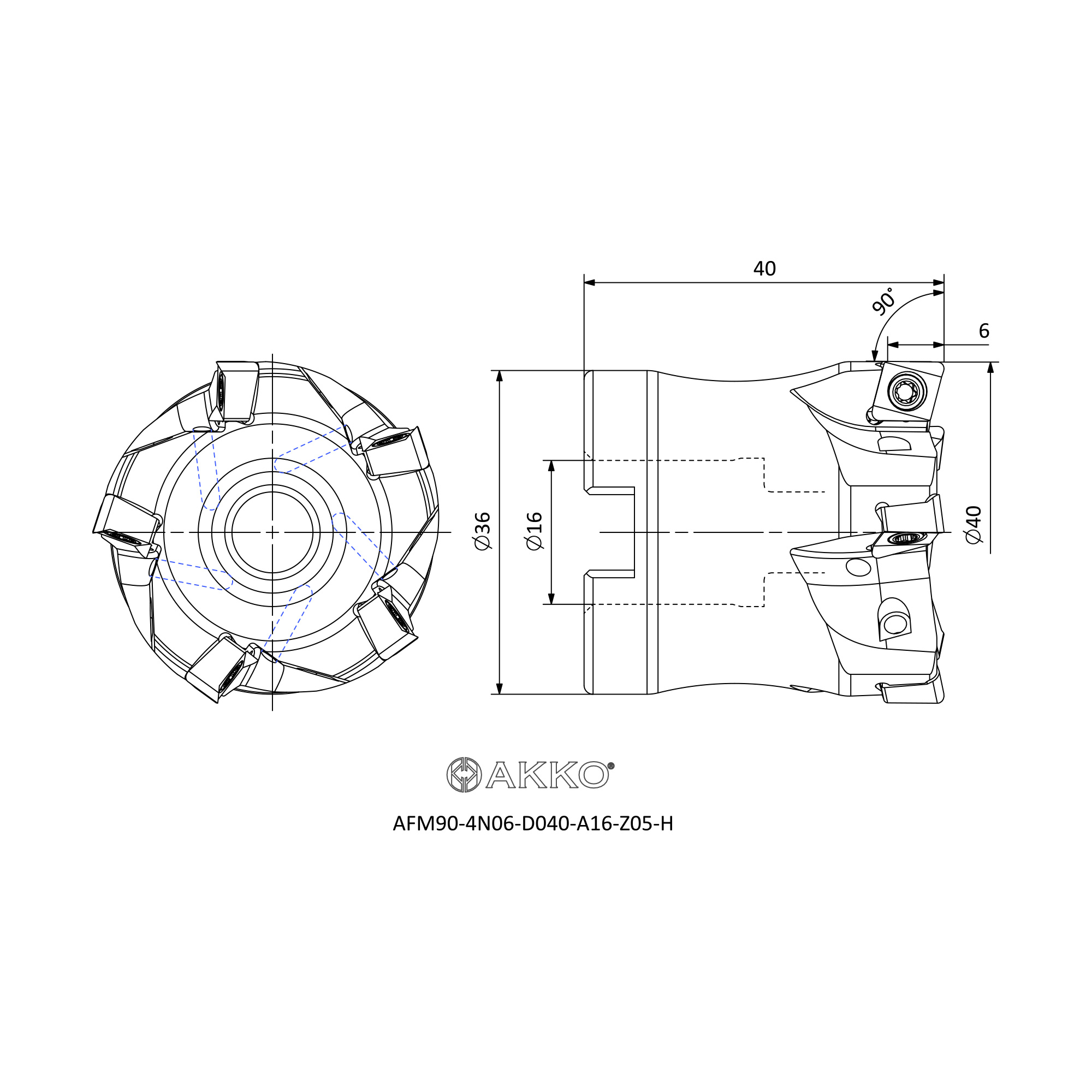 AKKO AFM90-4N06-D040-A16-Z05-H — фото 3