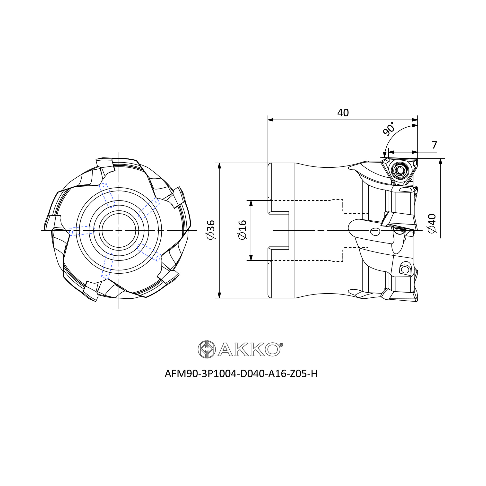 AKKO AFM90-3P1004-D040-A16-Z05-H — фото 3
