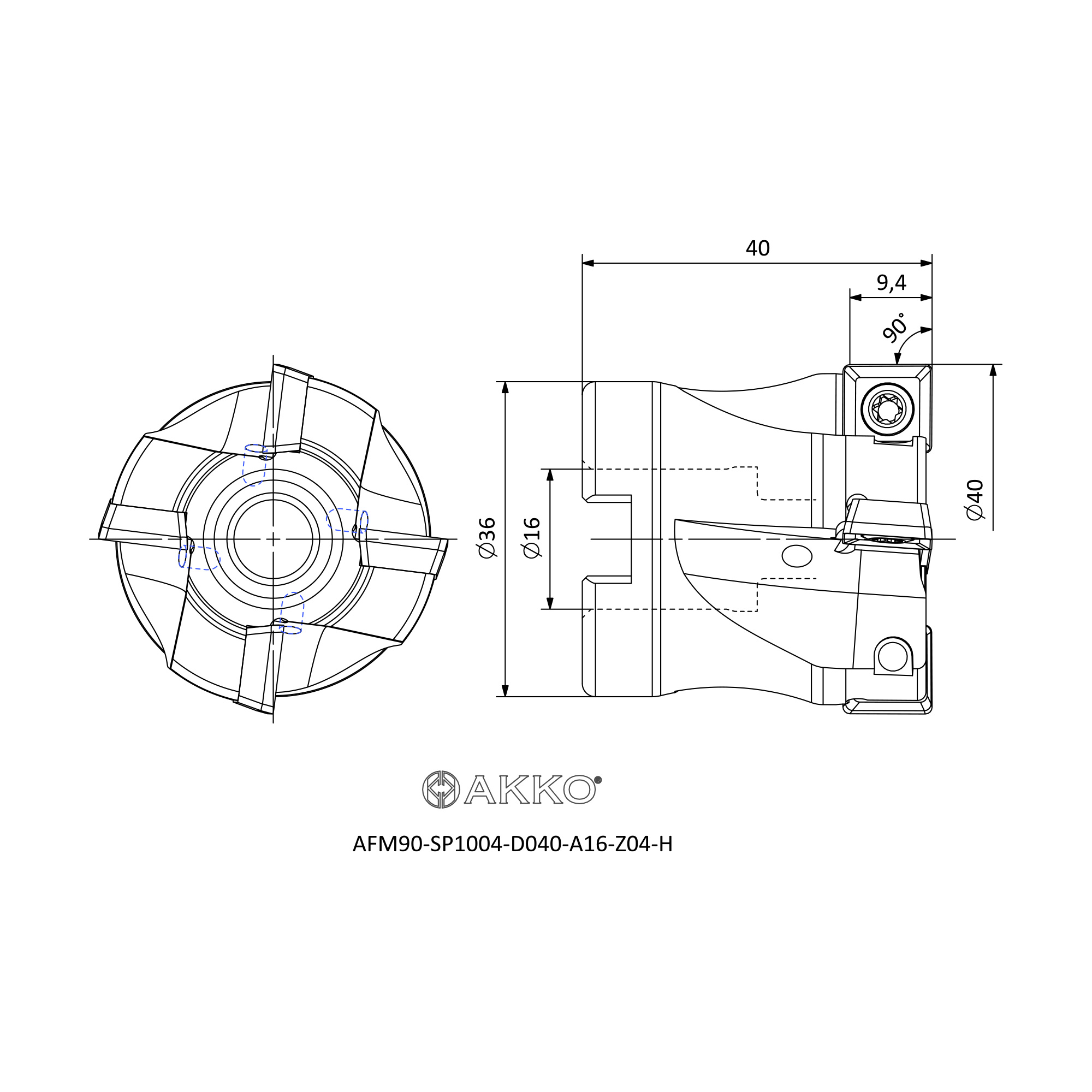 AKKO AFM90-SP1004-D040-A16-Z04-H — фото 3