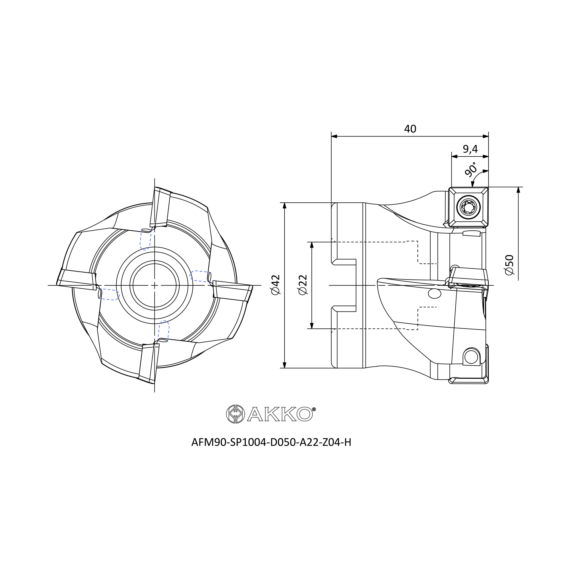 AKKO AFM90-SP1004-D050-A22-Z04-H — фото 3