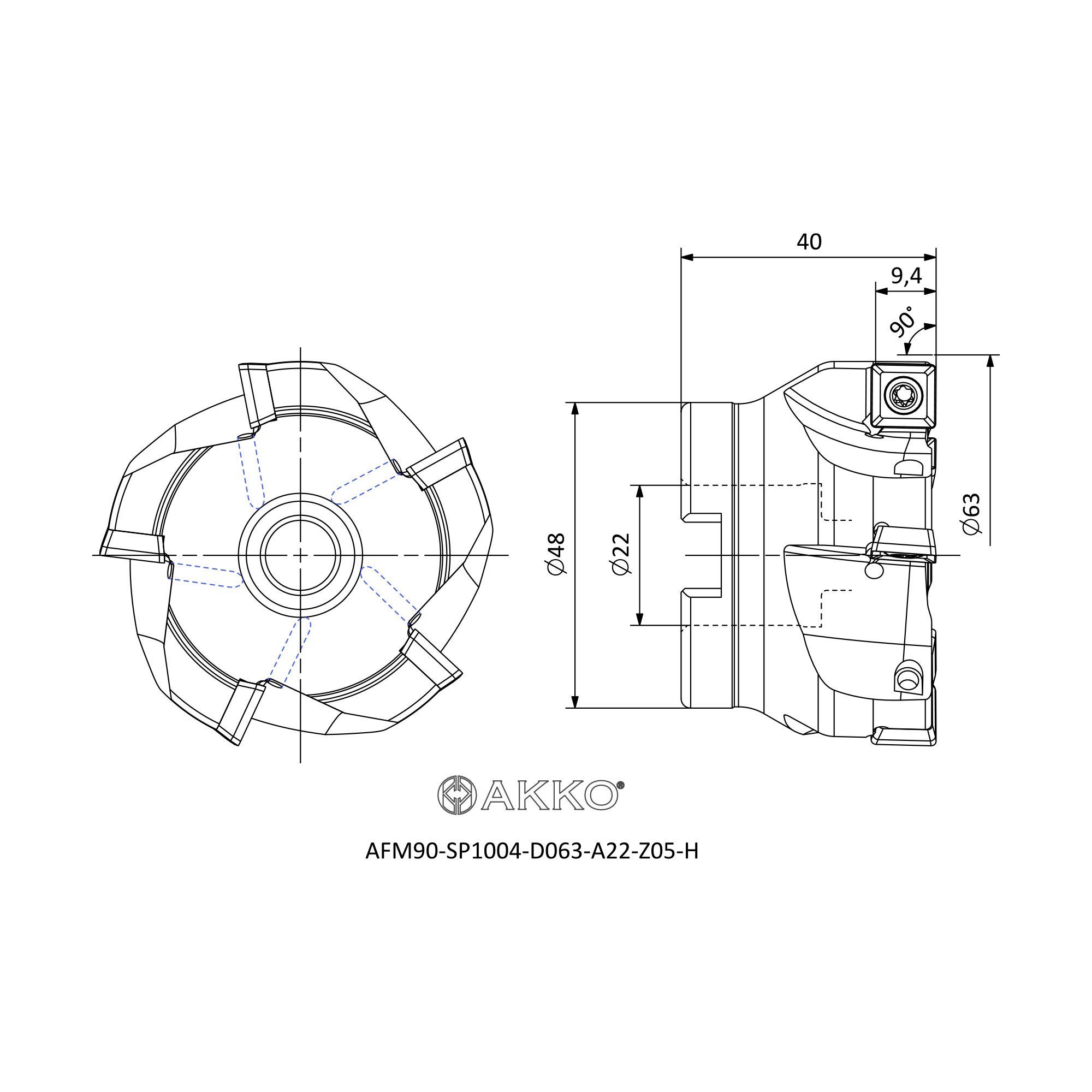 AKKO AFM90-SP1004-D063-A22-Z05-H — фото 3