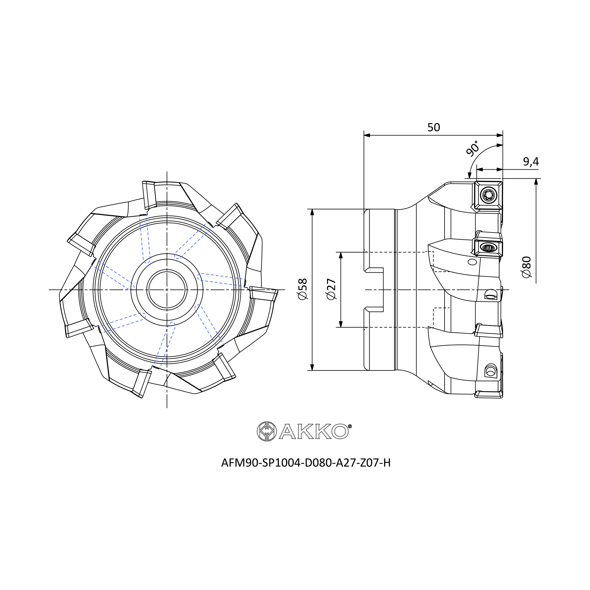 AKKO AFM90-SP1004-D080-A27-Z07-H — фото 3