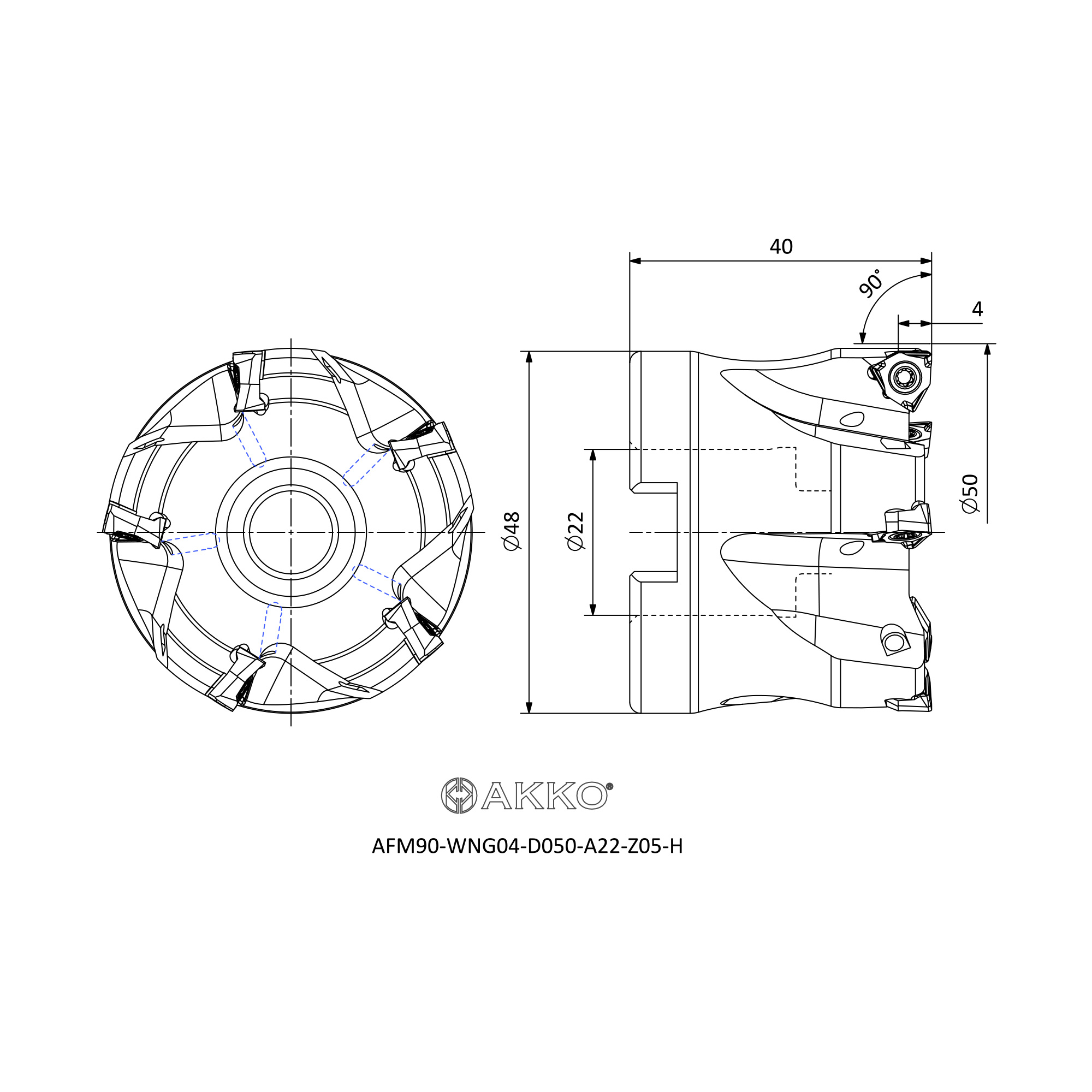 AKKO AFM90-WNG04-D050-A22-Z05-H — фото 3