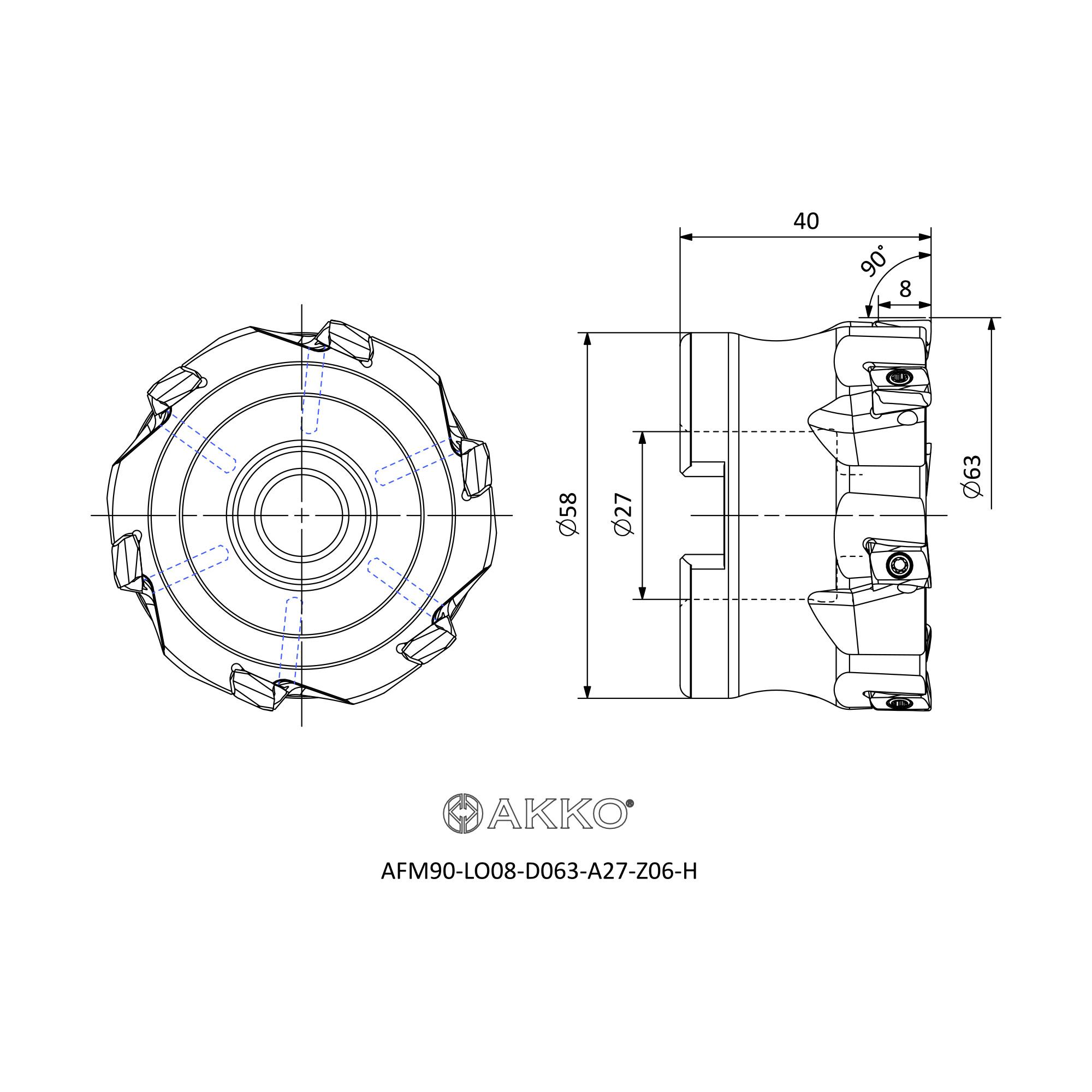 AKKO AFM90-LO08-D063-A27-Z06-H — фото 3