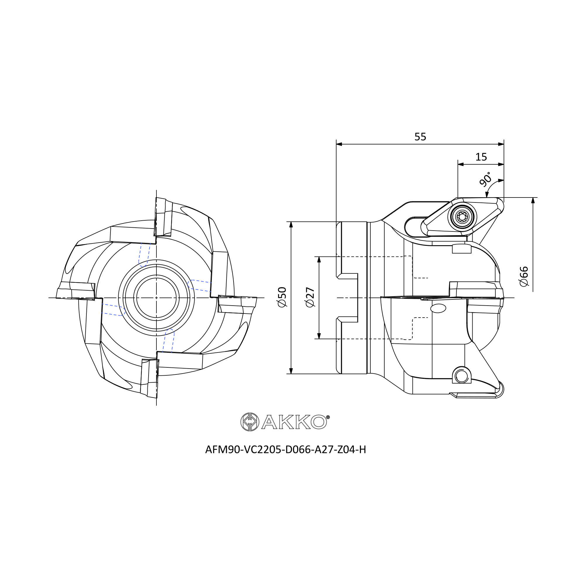AKKO AFM90-VC2205-D066-A27-Z04-H — фото 3