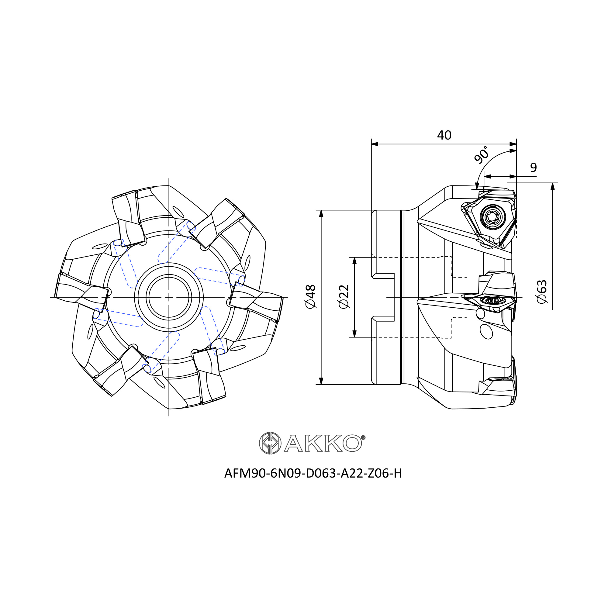 AKKO AFM90-6N09-D063-A22-Z06-H — фото 3