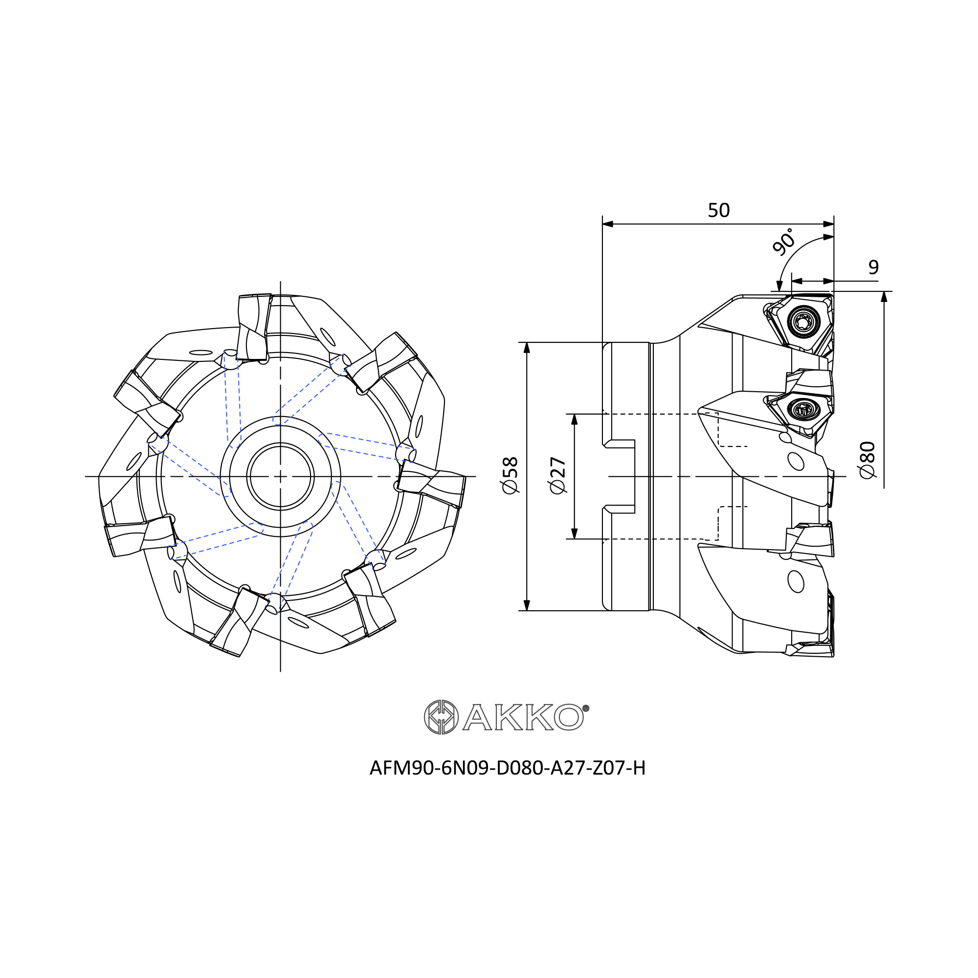 AKKO AFM90-6N09-D080-A27-Z07-H — фото 3