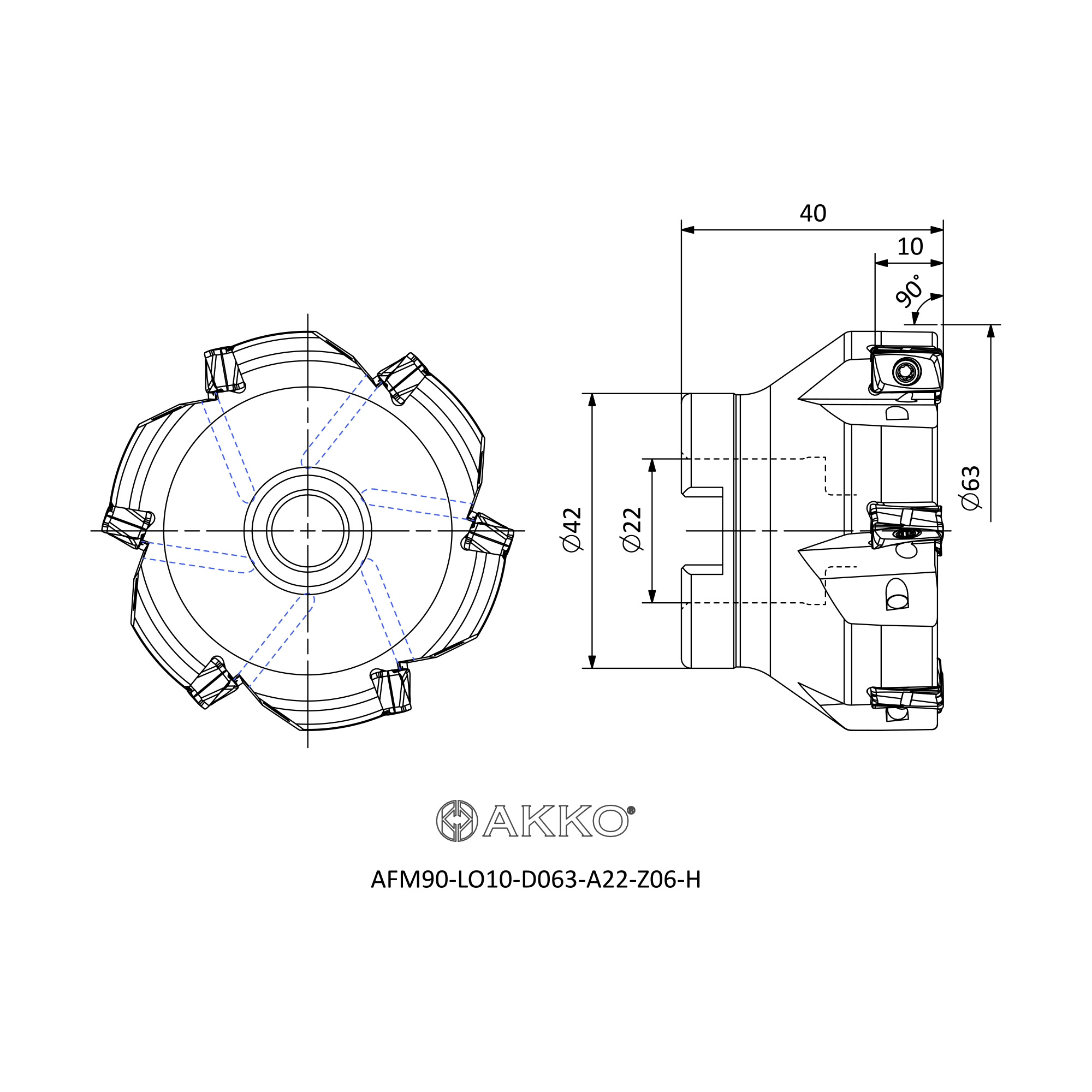 AKKO AFM90-LO10-D063-A22-Z06-H — фото 3