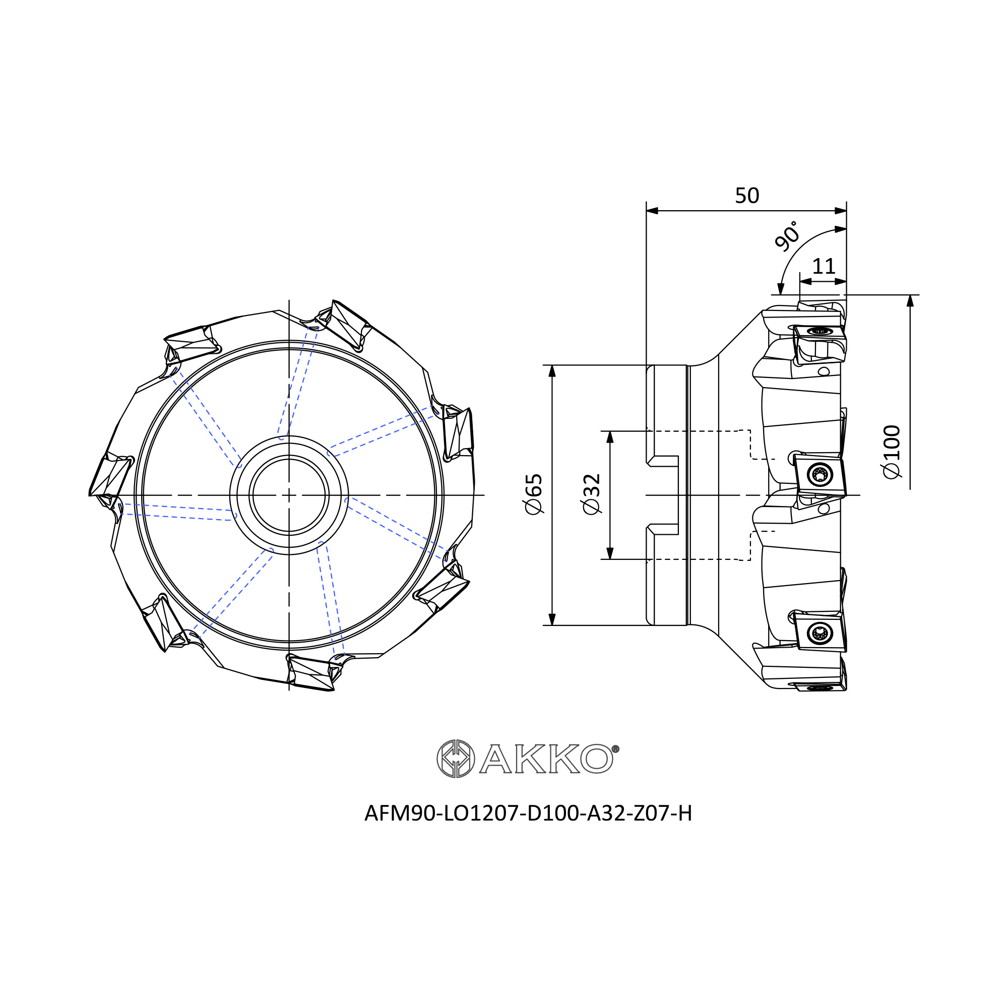 AKKO AFM90-LO1207-D100-A32-Z07-H — фото 3
