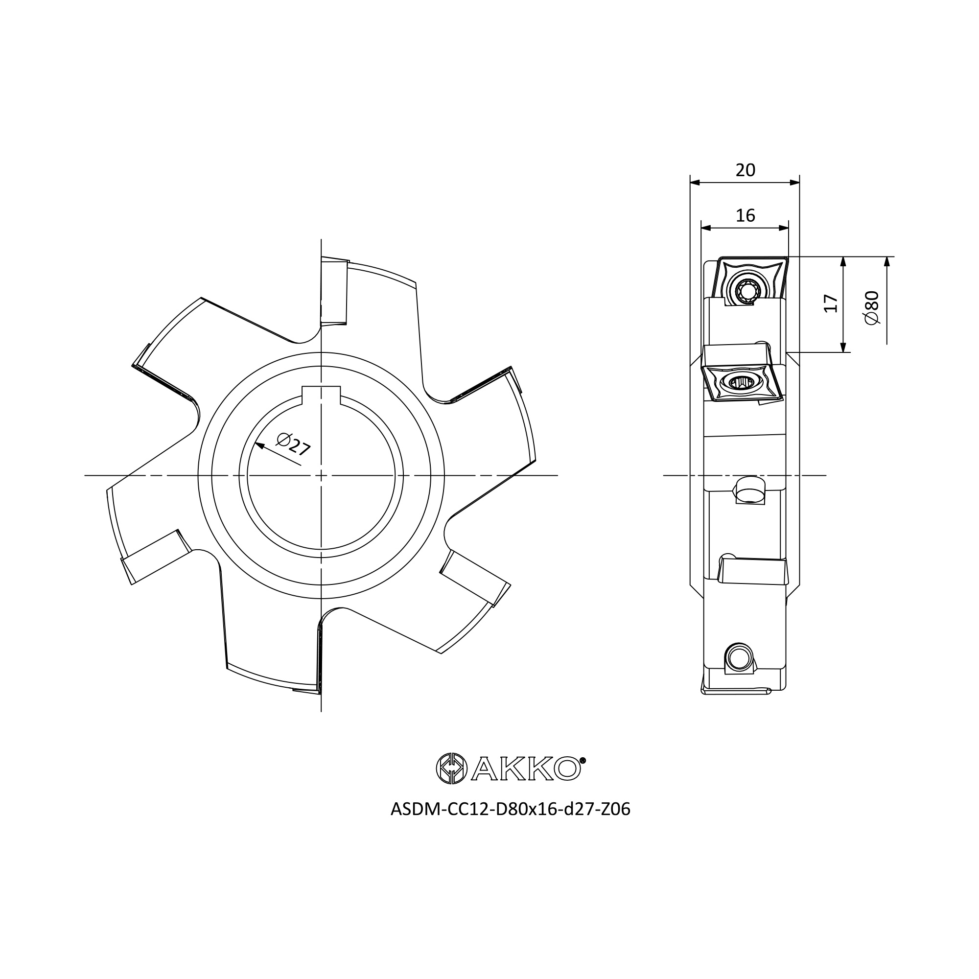 AKKO ASDM-CC12-D80x16-d27-Z06 — фото 3