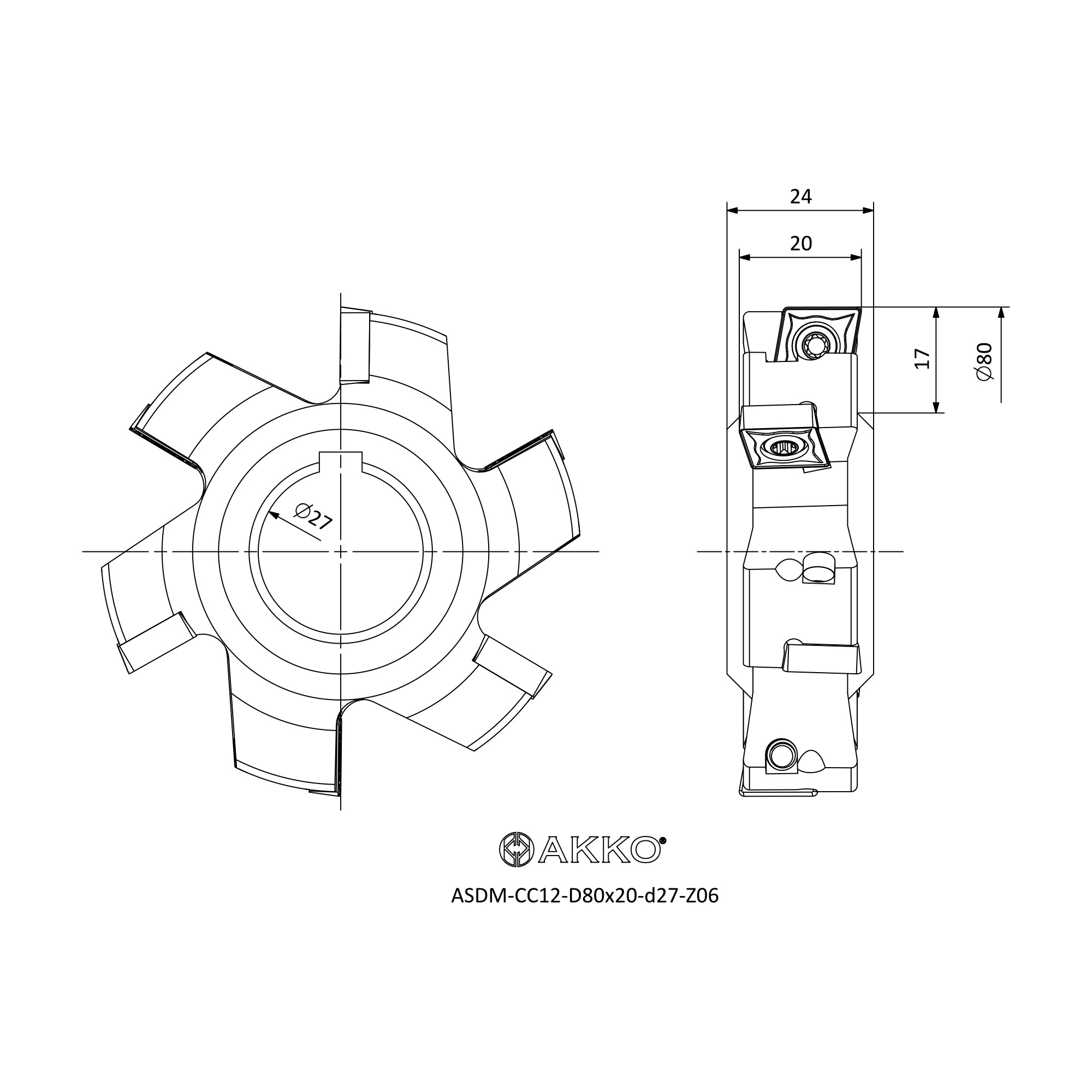 AKKO ASDM-CC12-D80x20-d27-Z06 — фото 3