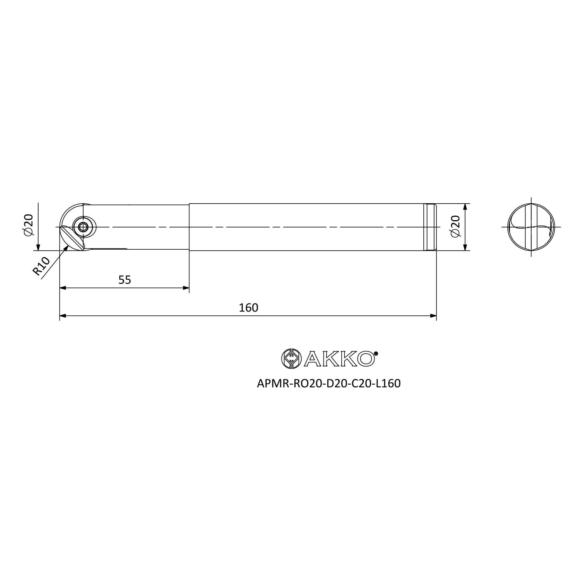 AKKO APMR-RO20-D20-C20-L160 — фото 3
