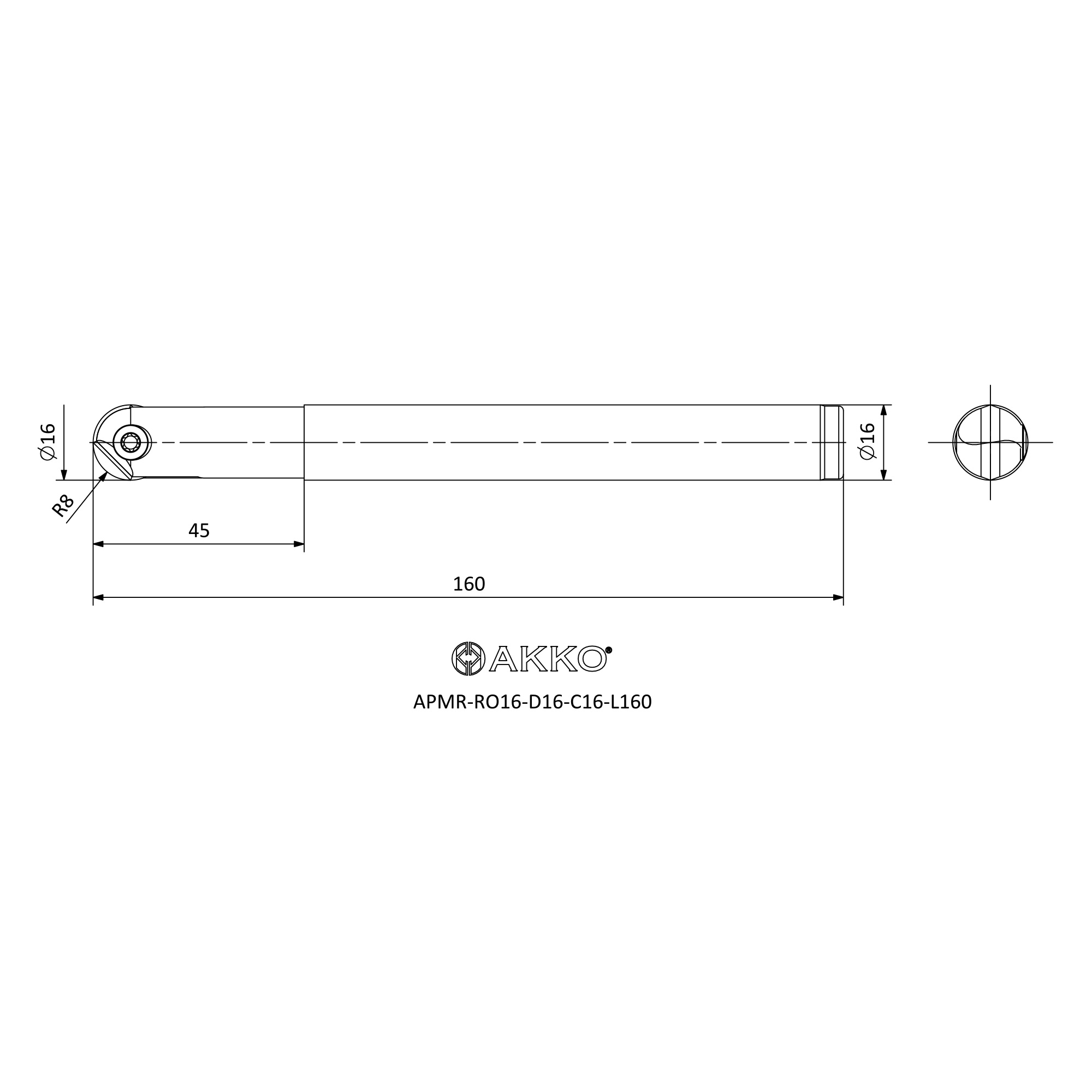AKKO APMR-RO16-D16-C16-L160 — фото 3