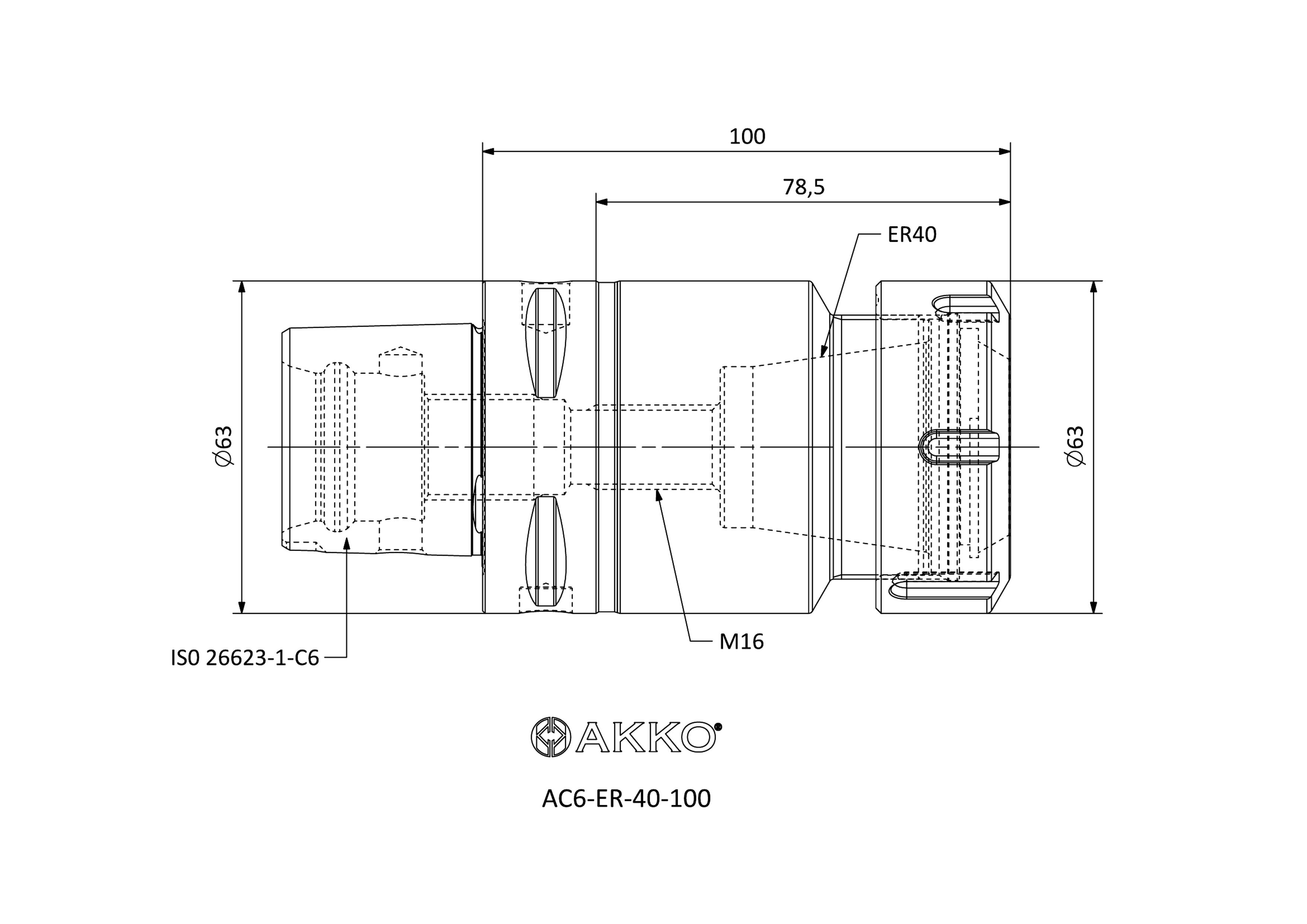 AKKO AC6-ER-40-100 — фото 3
