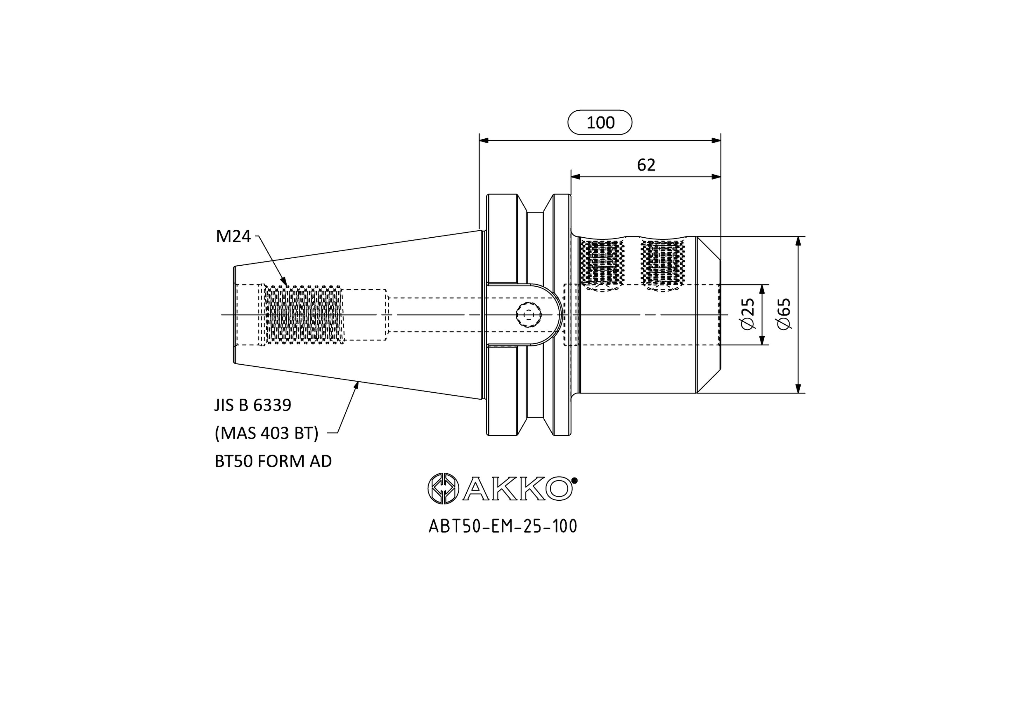 AKKO ABT50-EM-25-100 — фото 3