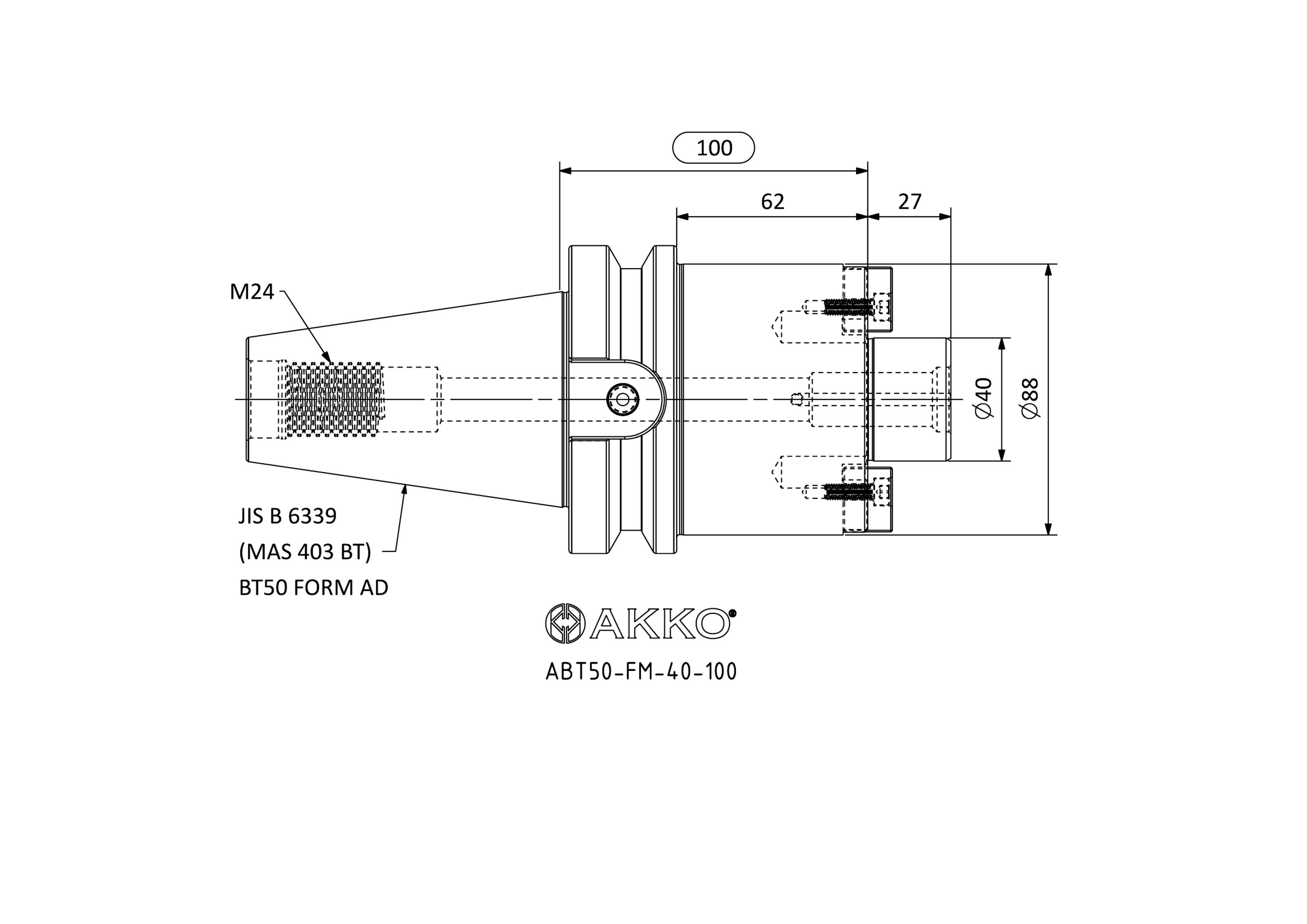 AKKO ABT50-FM-40-100 — фото 3