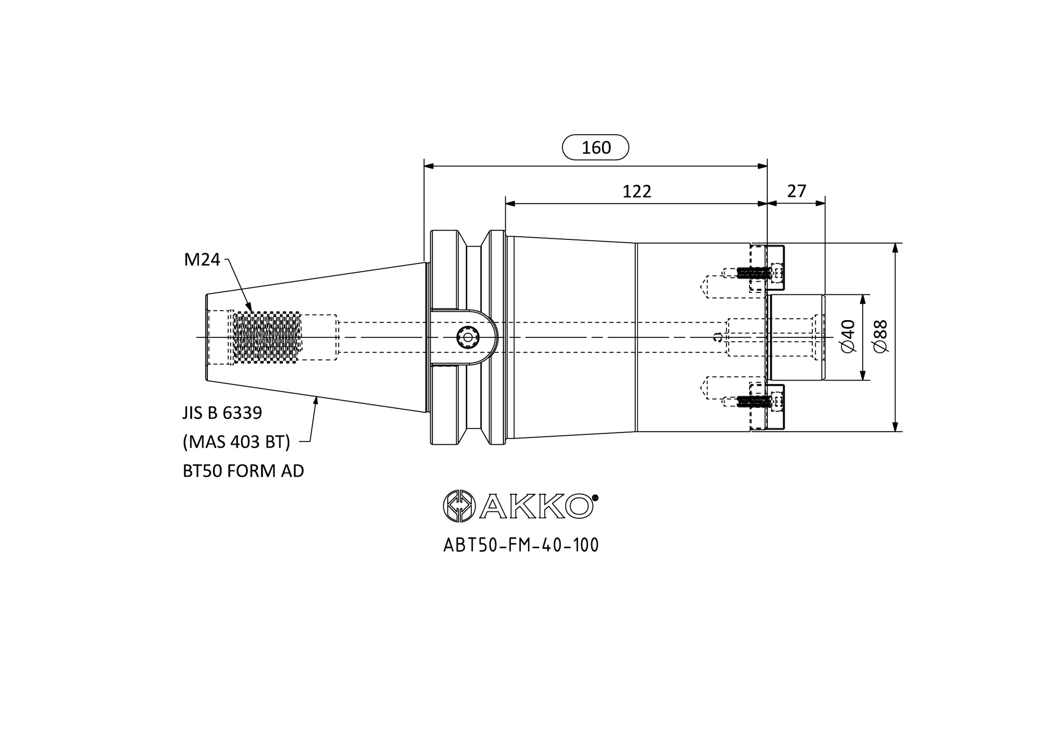 AKKO ABT50-FM-40-160 — фото 3