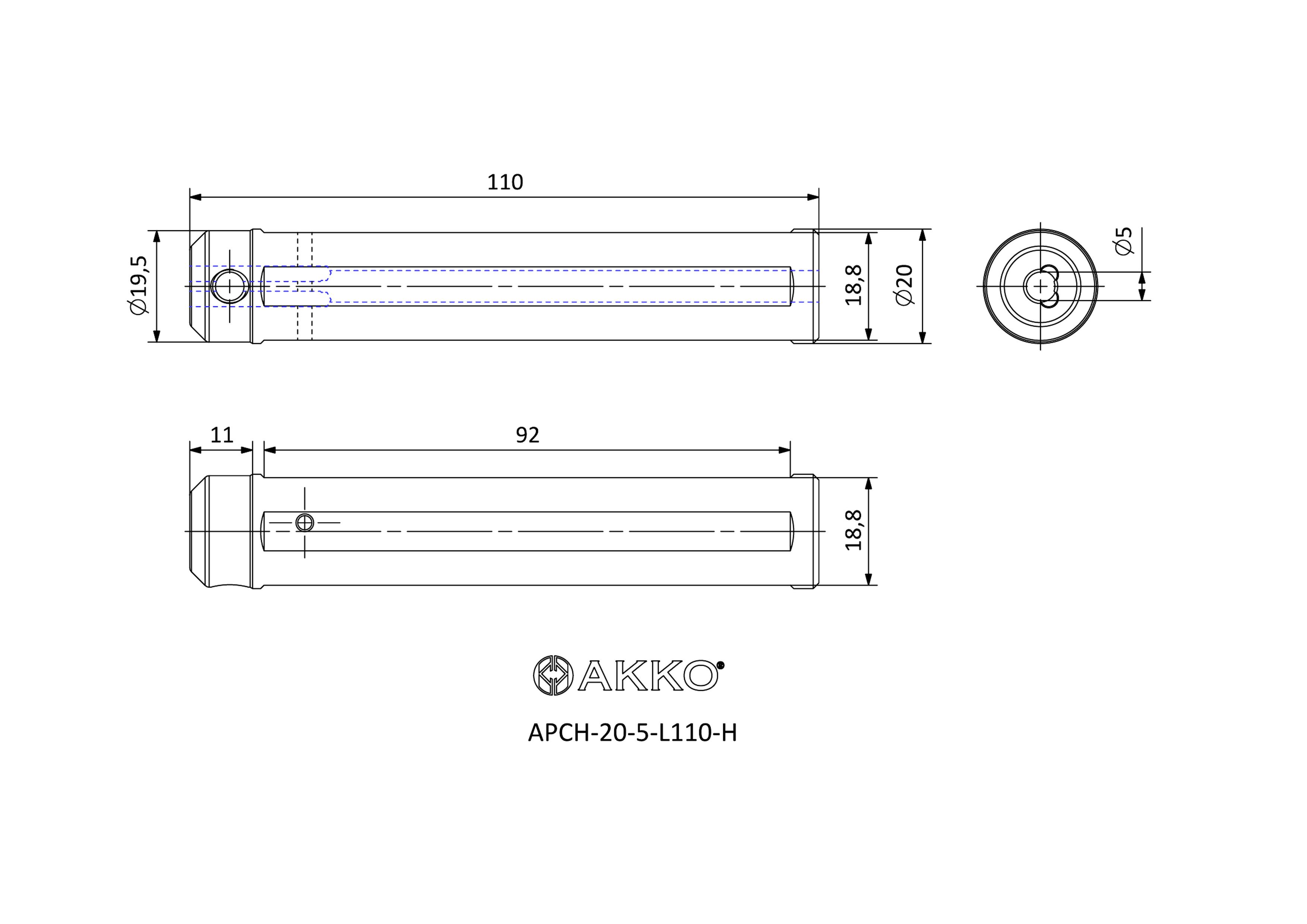 AKKO APCH-20-5-L110-H — фото 3