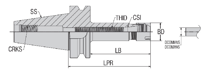 AKKO ABBT40-ER-16-130-M
