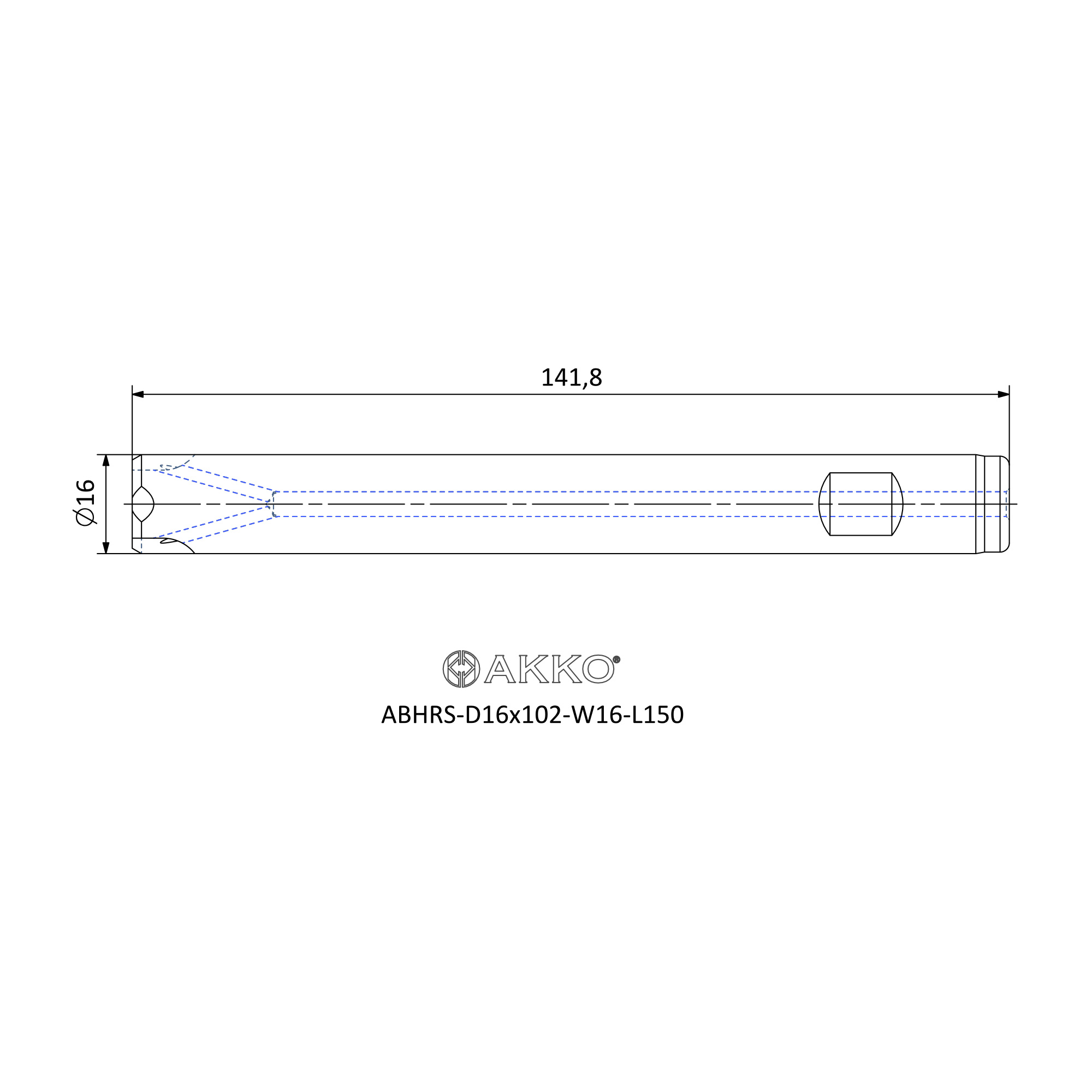 AKKO ABHRS-D16x102-W16-L150 — фото 3