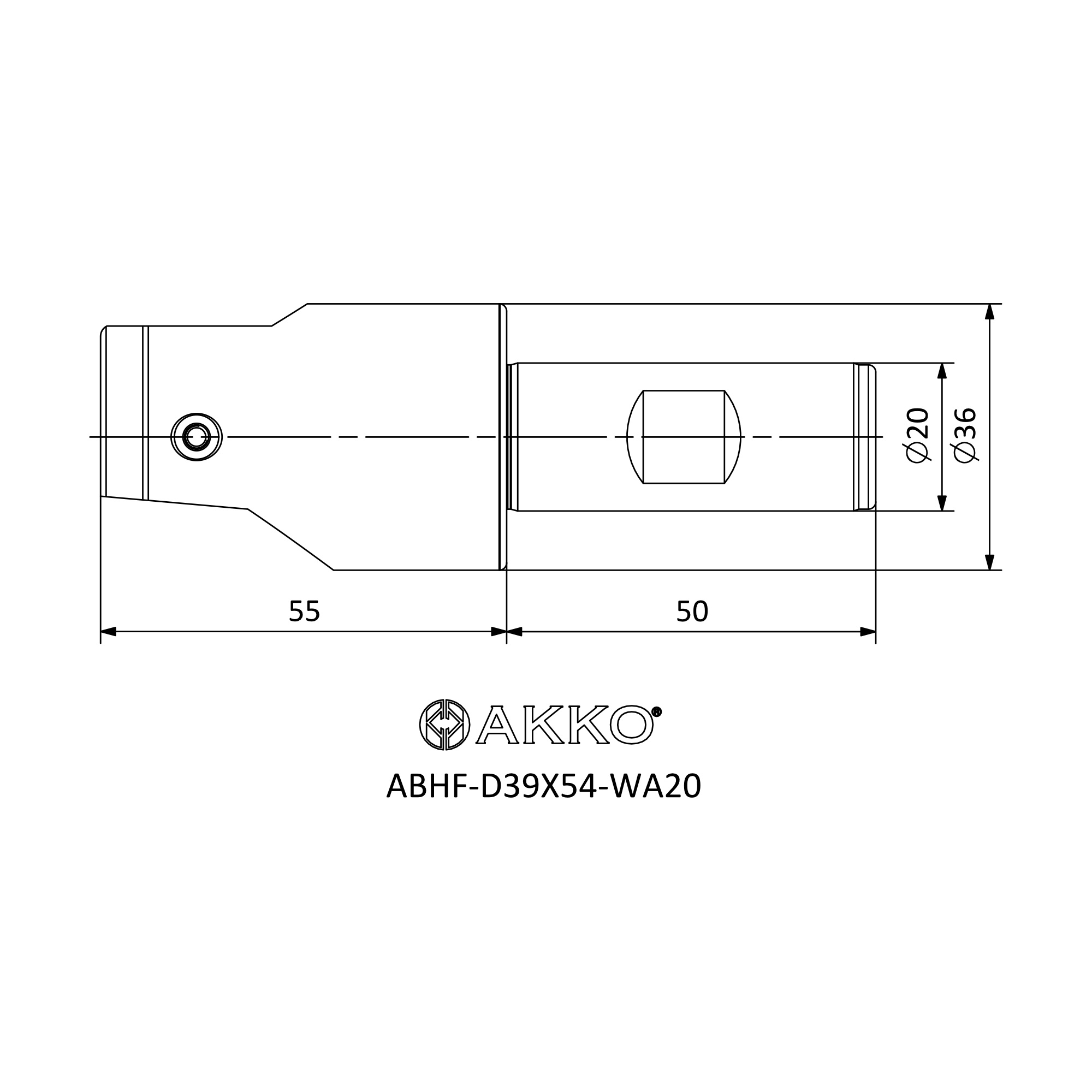 AKKO ABHF-D39X54-WA20 — фото 3