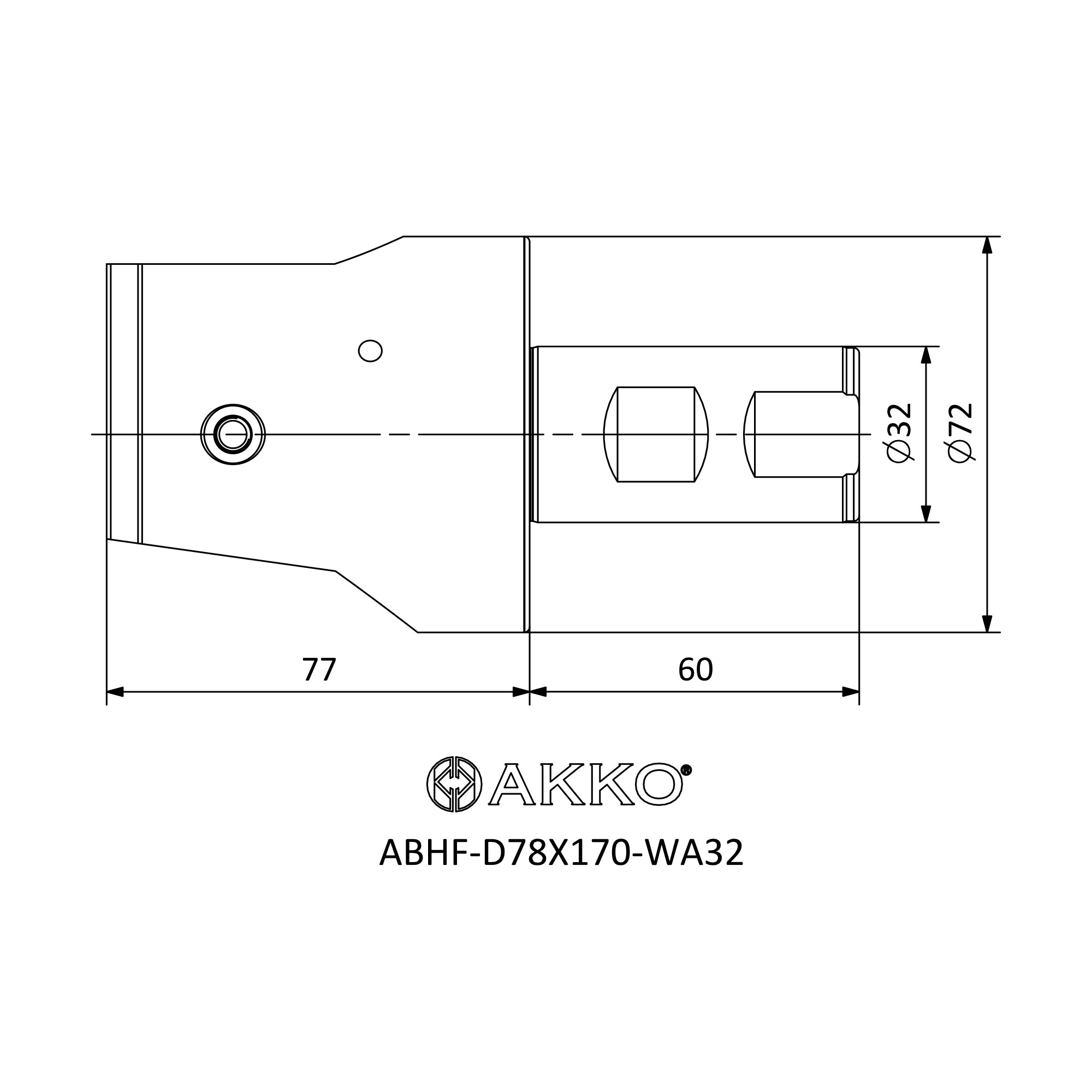AKKO ABHF-D78X170-WA32 — фото 3